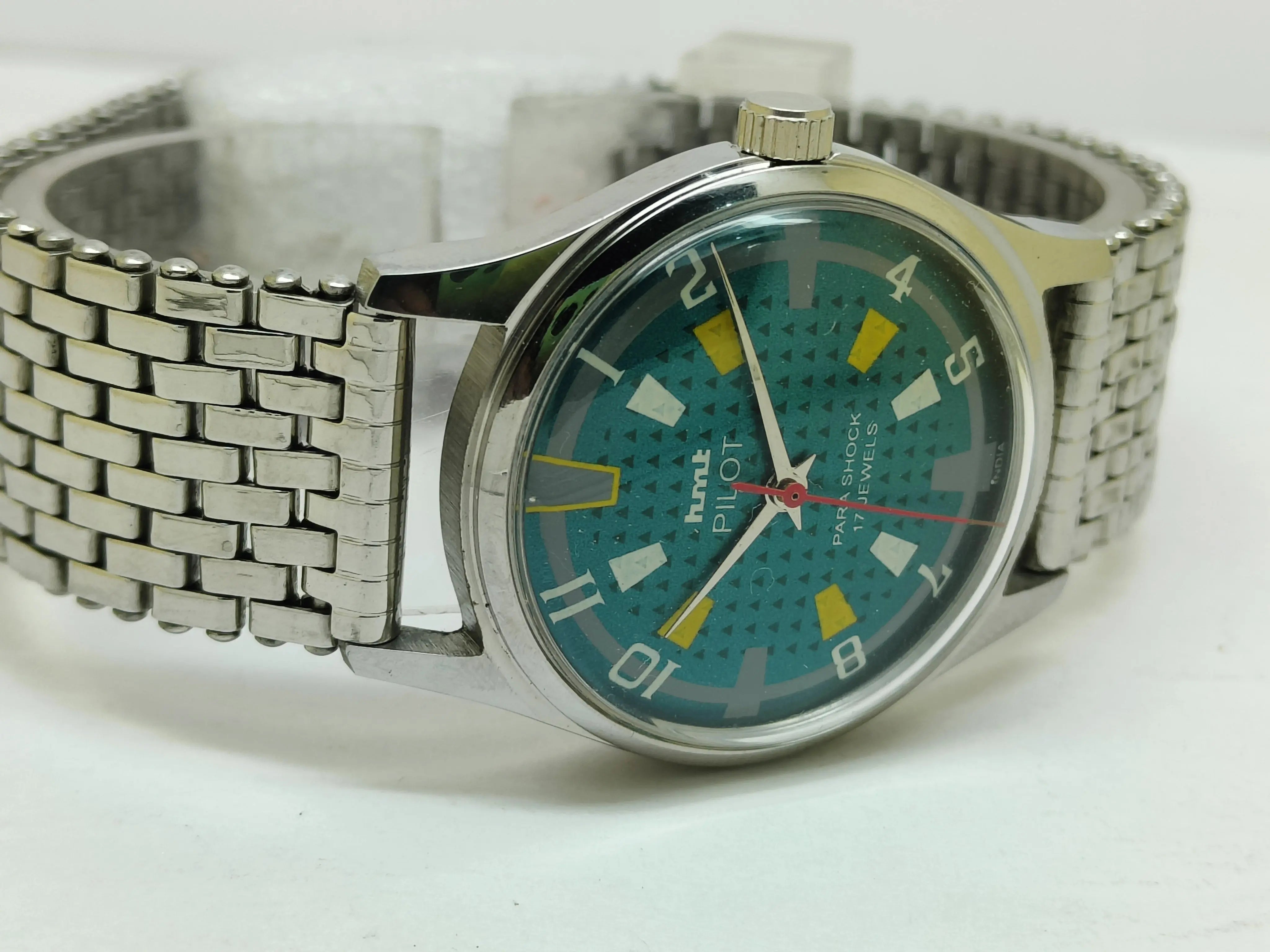 HMT Mechanical Vintage Watch – Refurbished Classic | Original Hand-Winding Timepiece National Watches