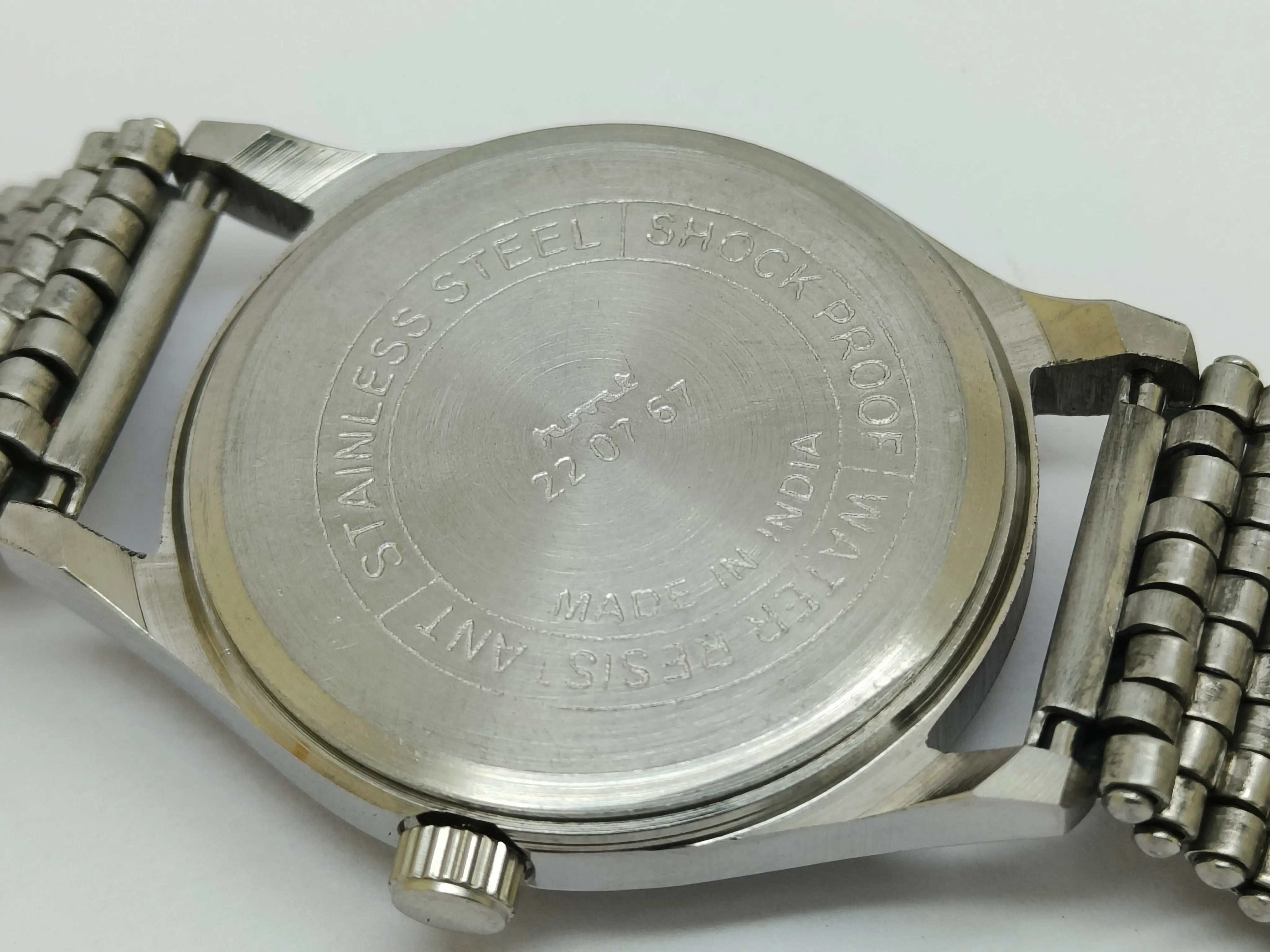 HMT Mechanical Vintage Watch – Refurbished Classic | Original Hand-Winding Timepiece National Watches