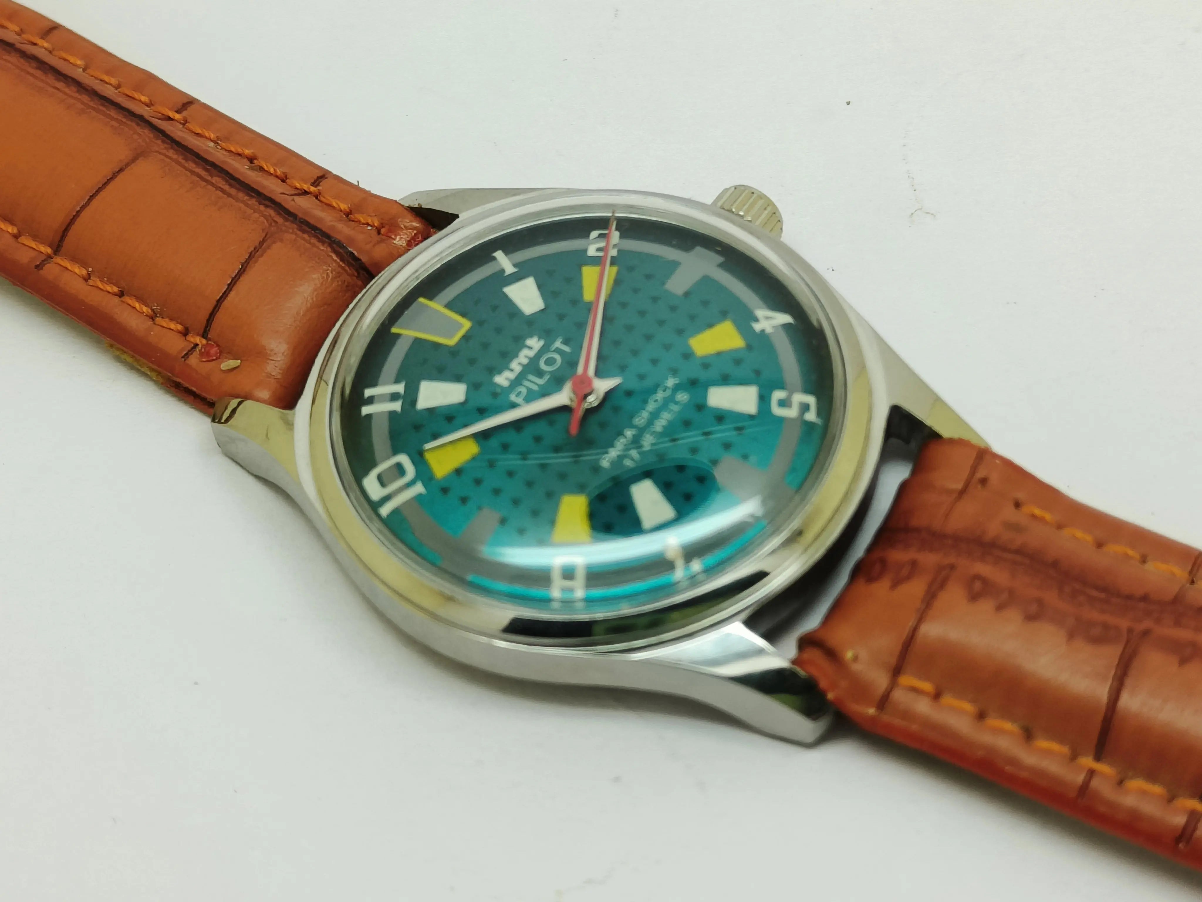 HMT Mechanical Vintage Watch – Refurbished Classic | Original Hand-Winding Timepiece National Watches