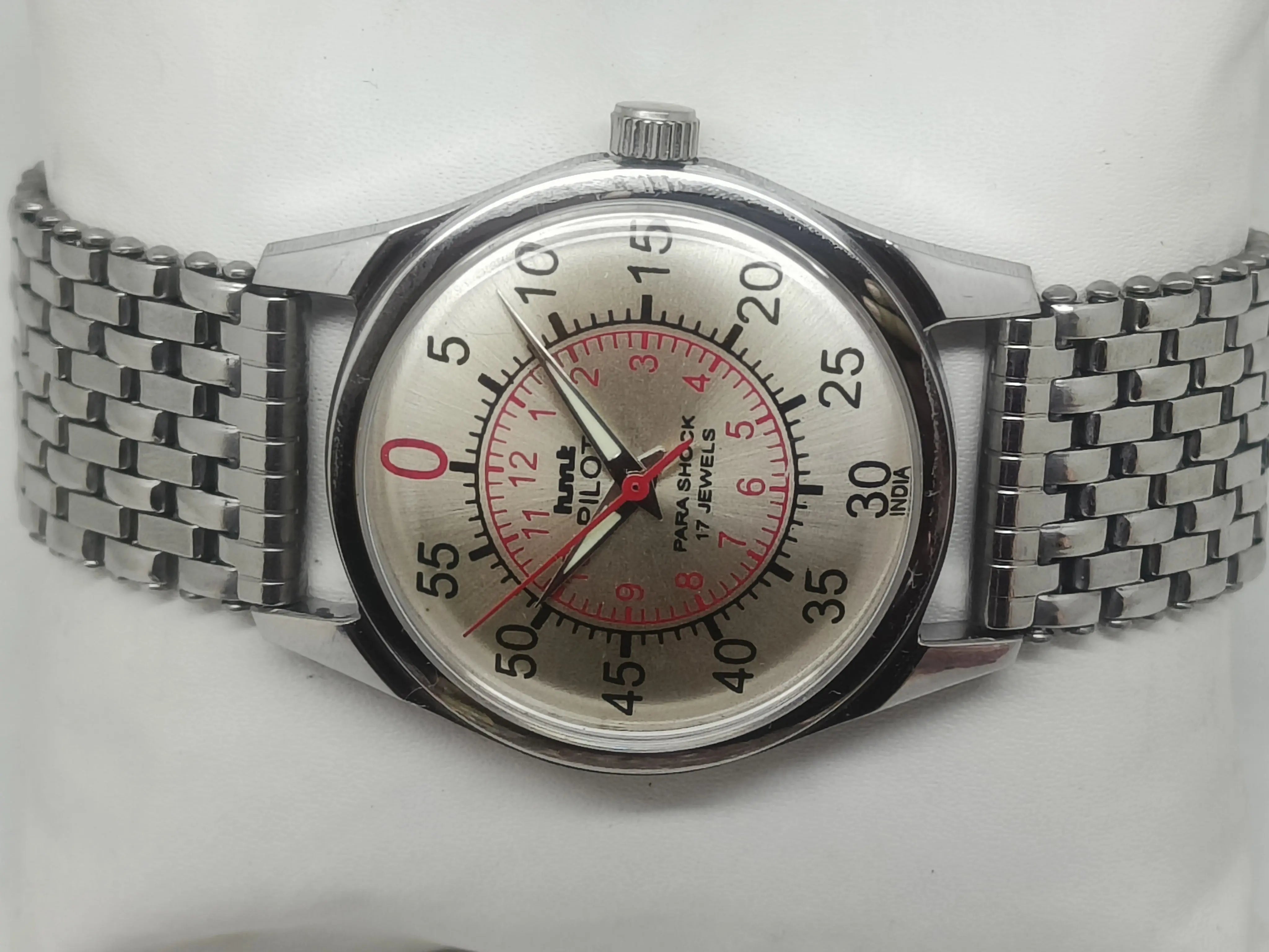 HMT Mechanical Vintage Watch – Refurbished Classic | Original Hand-Winding Timepiece National Watches