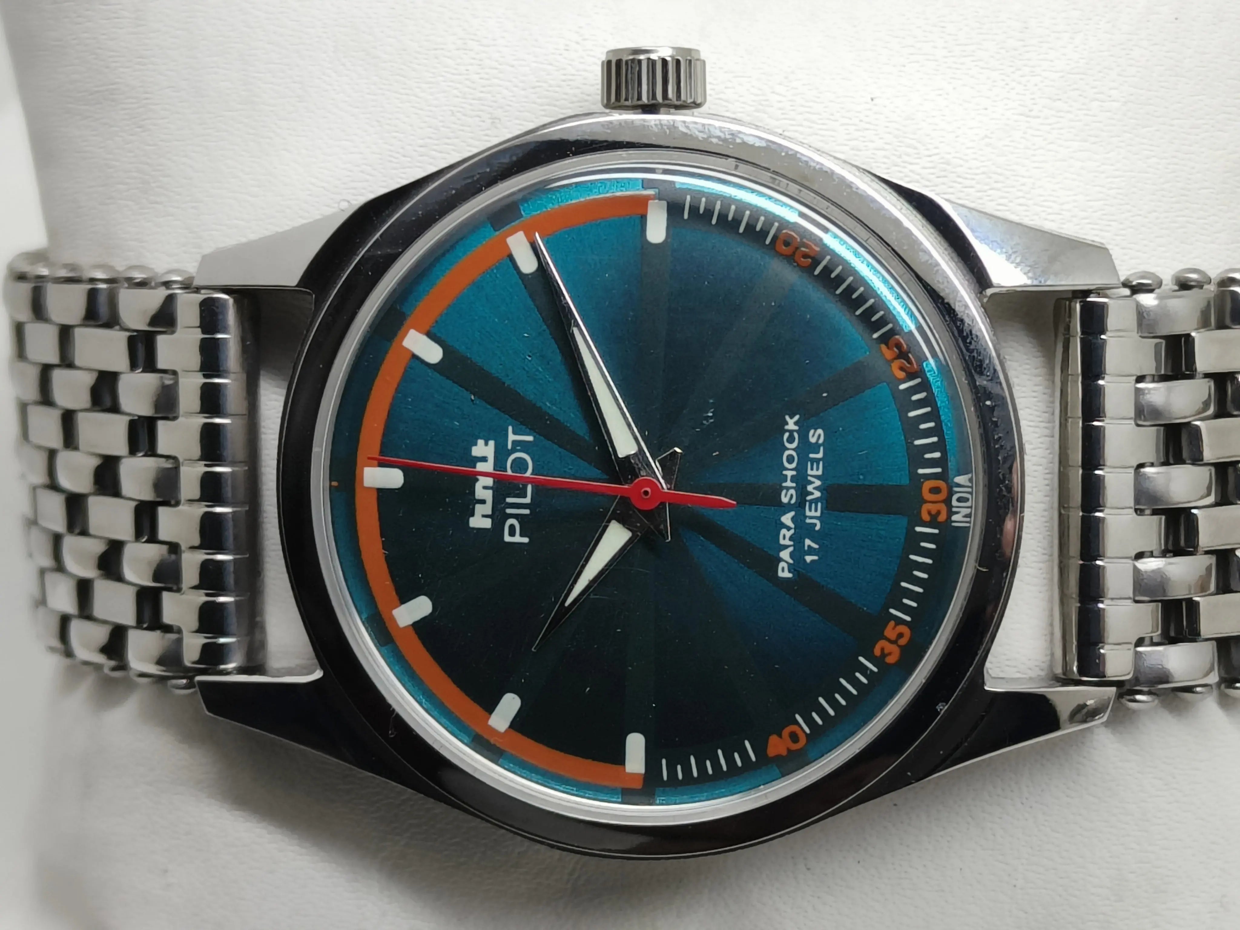 HMT Mechanical Vintage Watch – Refurbished Classic | Original Hand-Winding Timepiece National Watches
