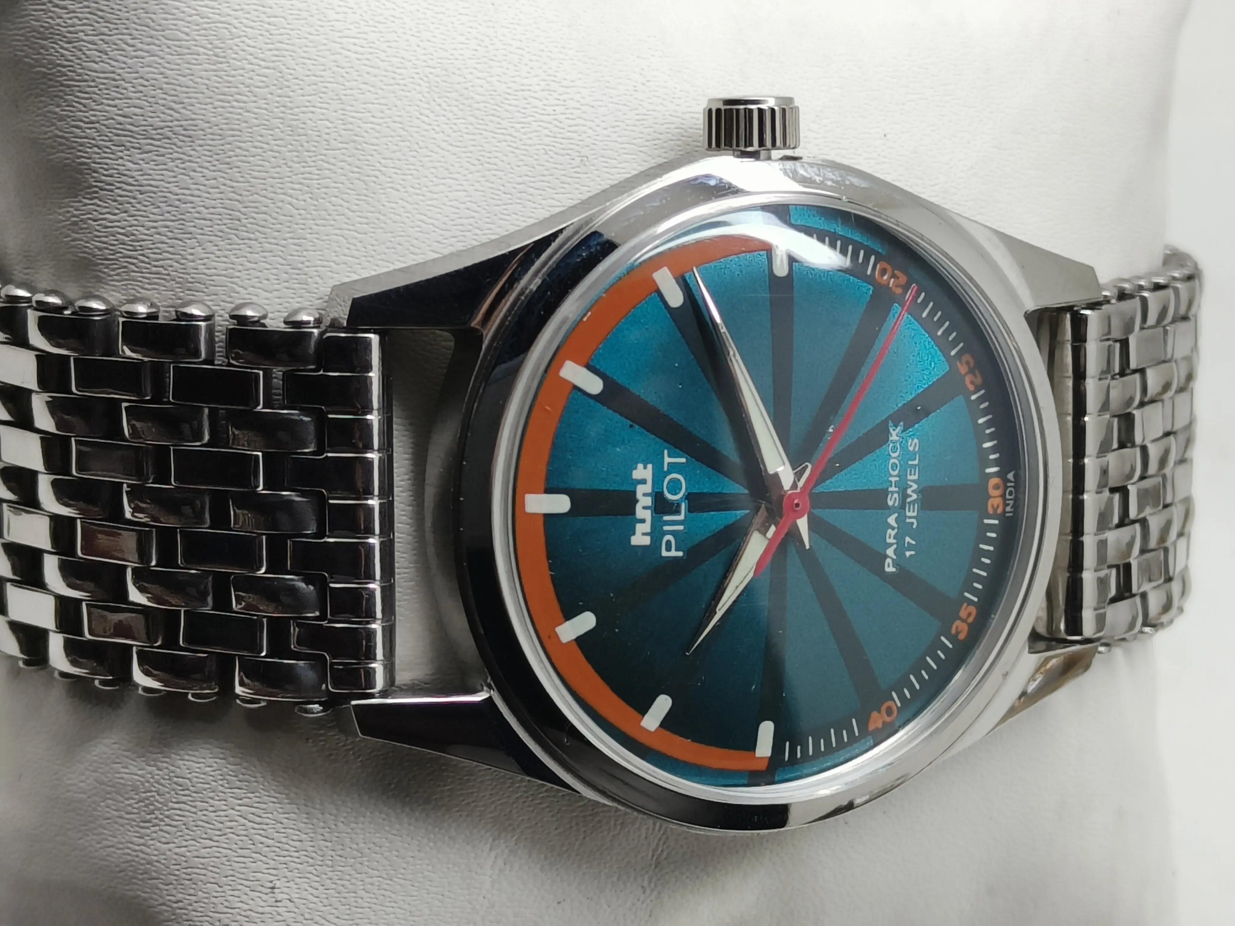 HMT Mechanical Vintage Watch – Refurbished Classic | Original Hand-Winding Timepiece National Watches