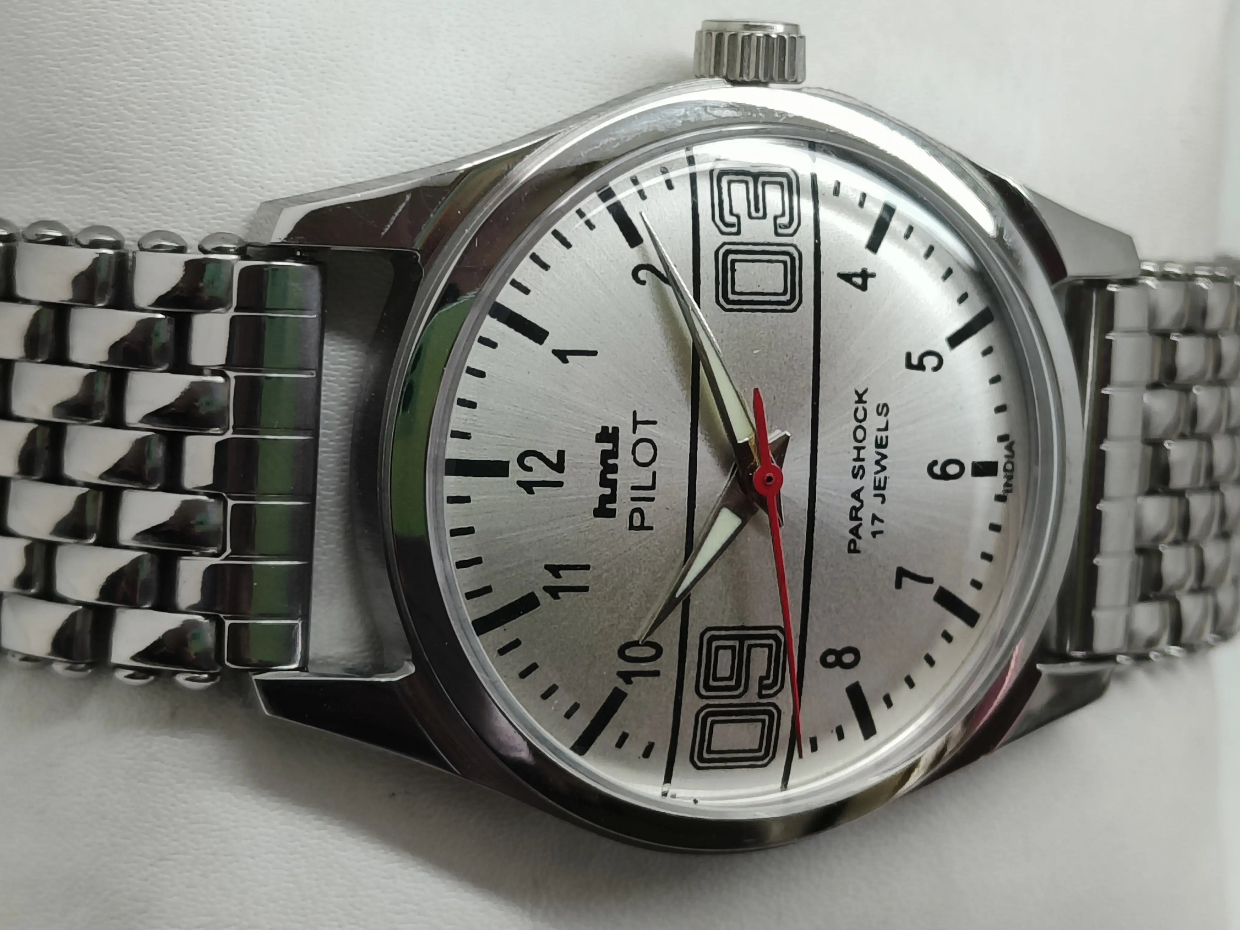 HMT Mechanical Vintage Watch – Refurbished Classic | Original Hand-Winding Timepiece National Watches