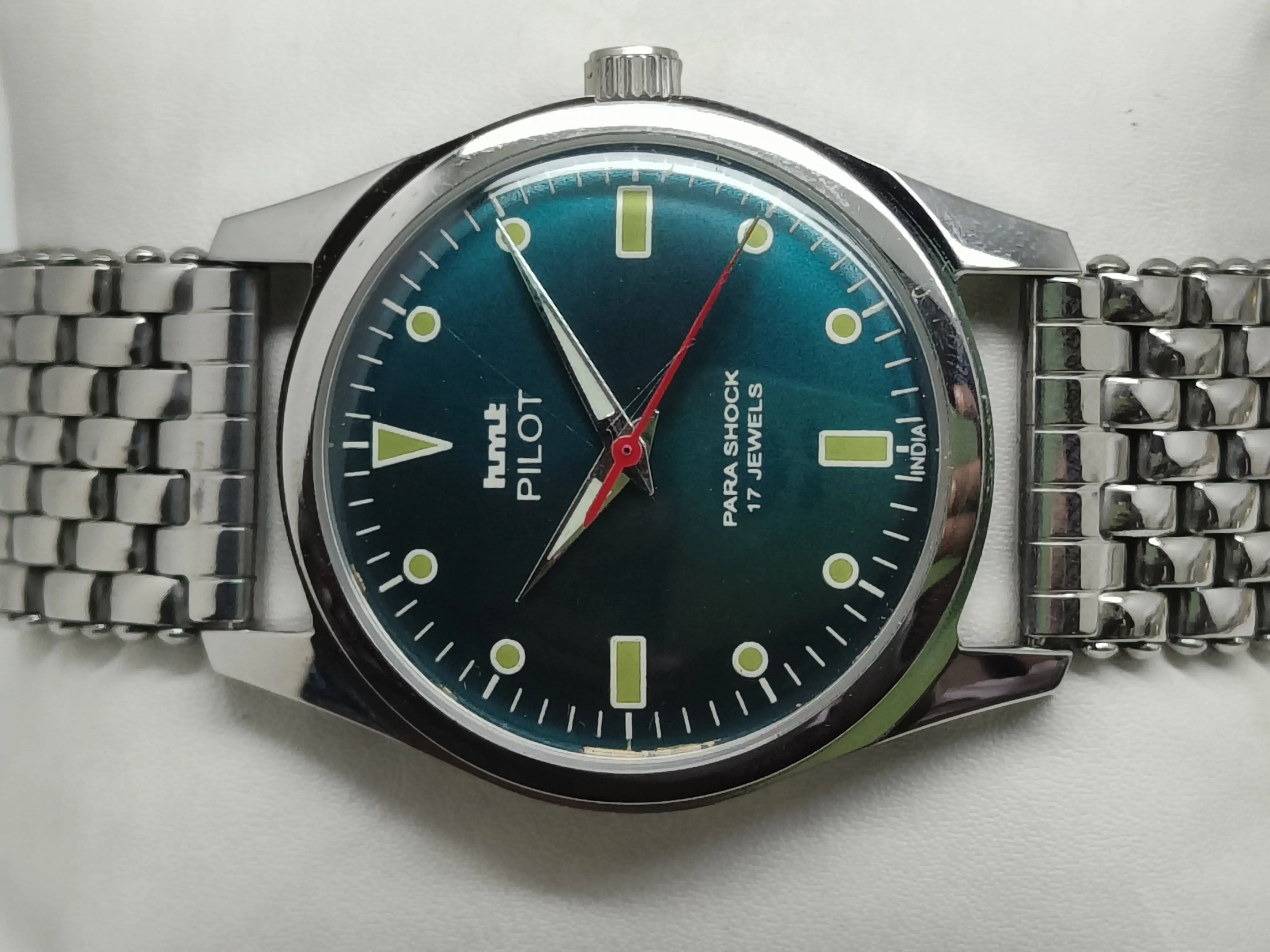 HMT Mechanical Vintage Watch โ Refurbished Classic | Original Hand-Winding Timepiece National Watches
