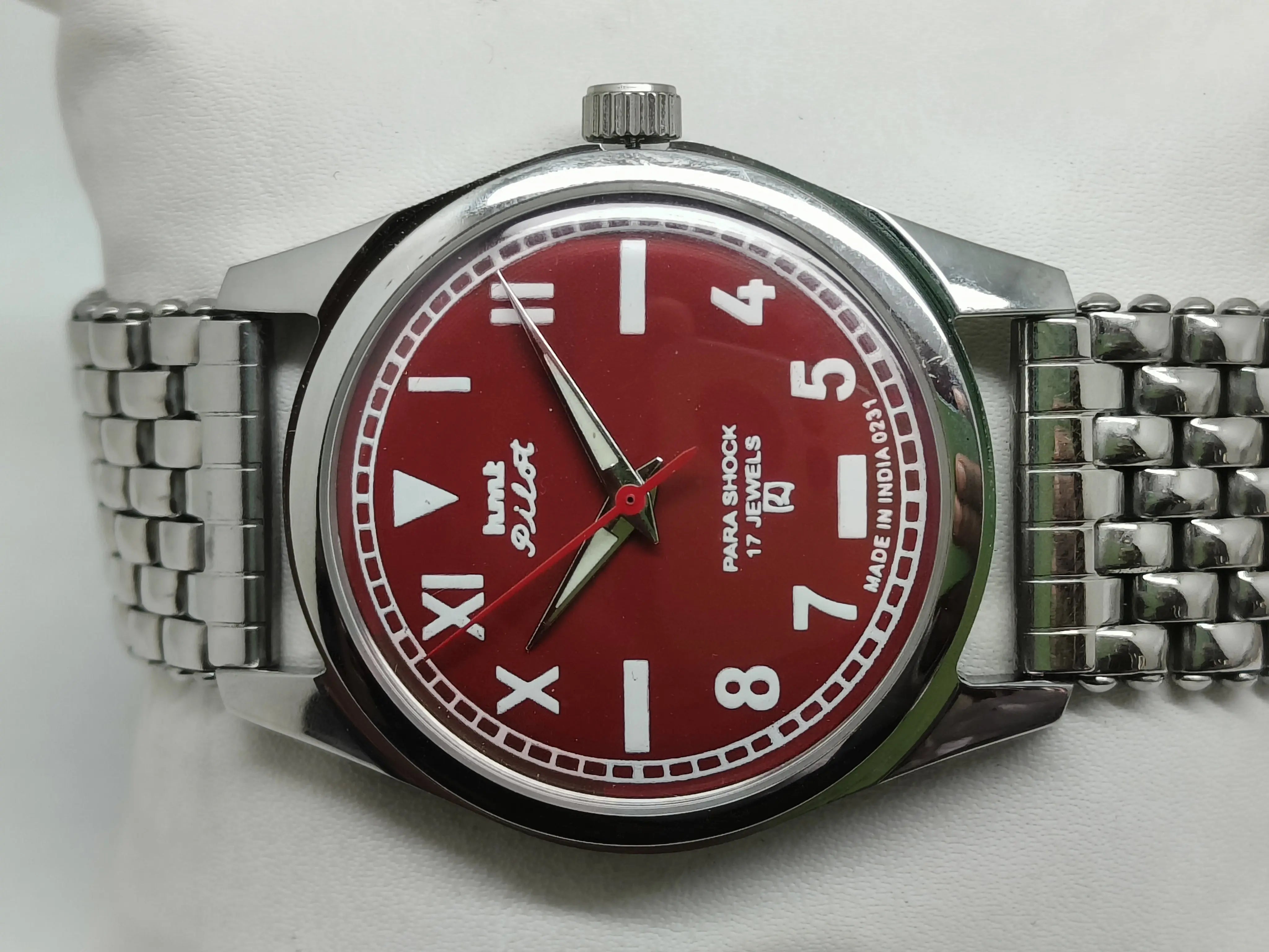 HMT Mechanical Vintage Watch – Refurbished Classic | Original Hand-Winding Timepiece National Watches