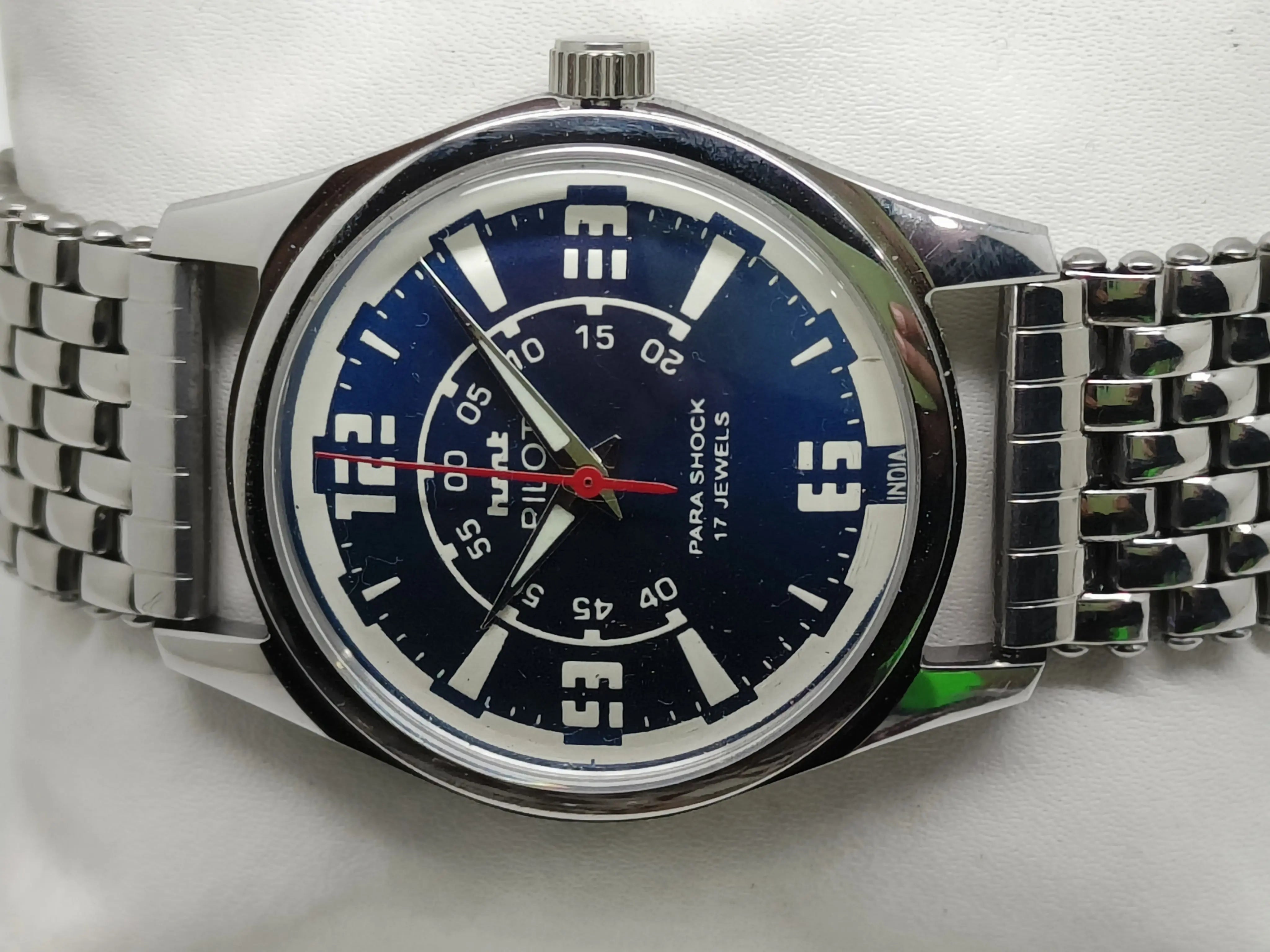 HMT Mechanical Vintage Watch – Refurbished Classic | Original Hand-Winding Timepiece National Watches