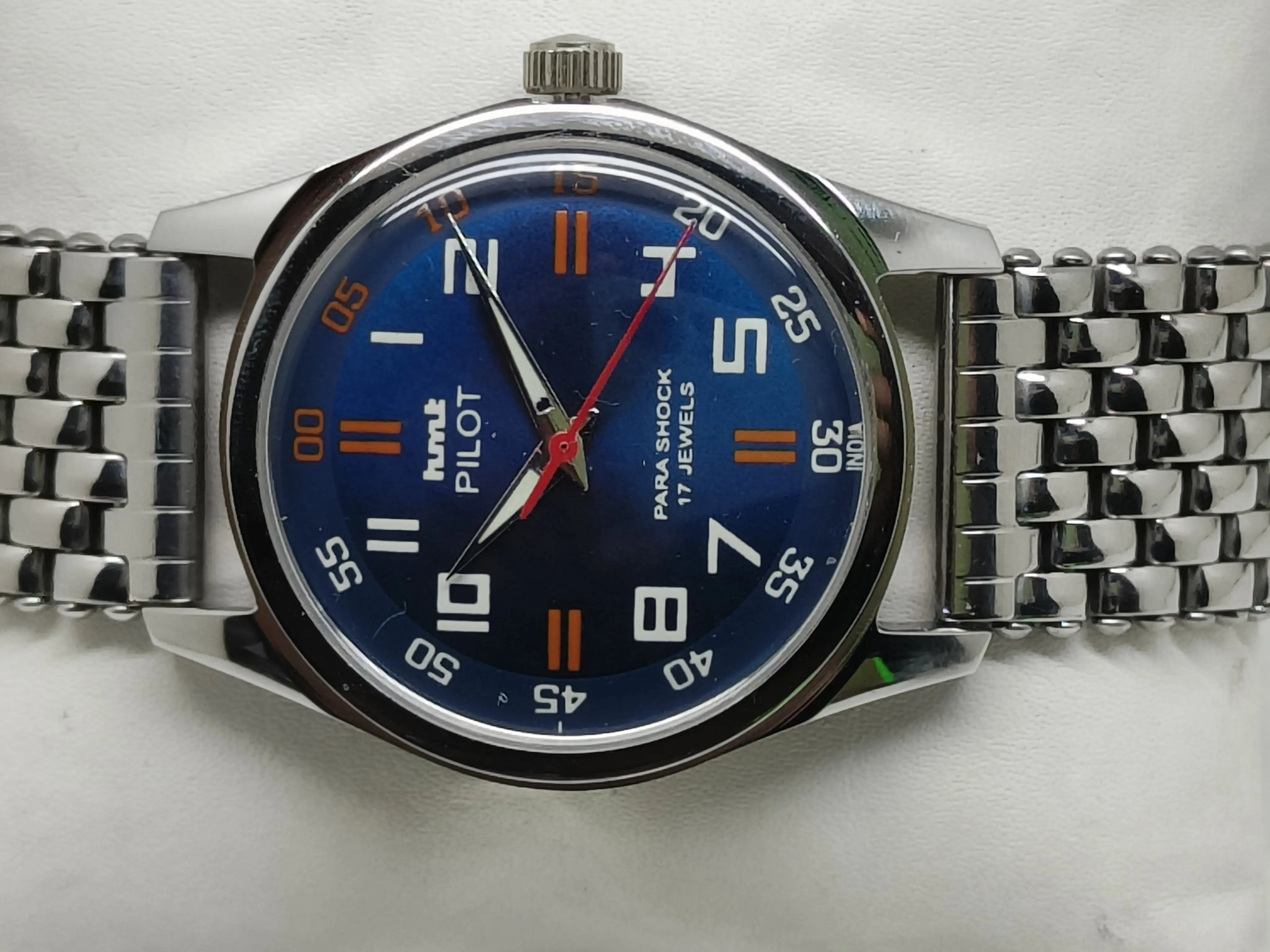 HMT Mechanical Vintage Watch – Refurbished Classic | Original Hand-Winding Timepiece National Watches
