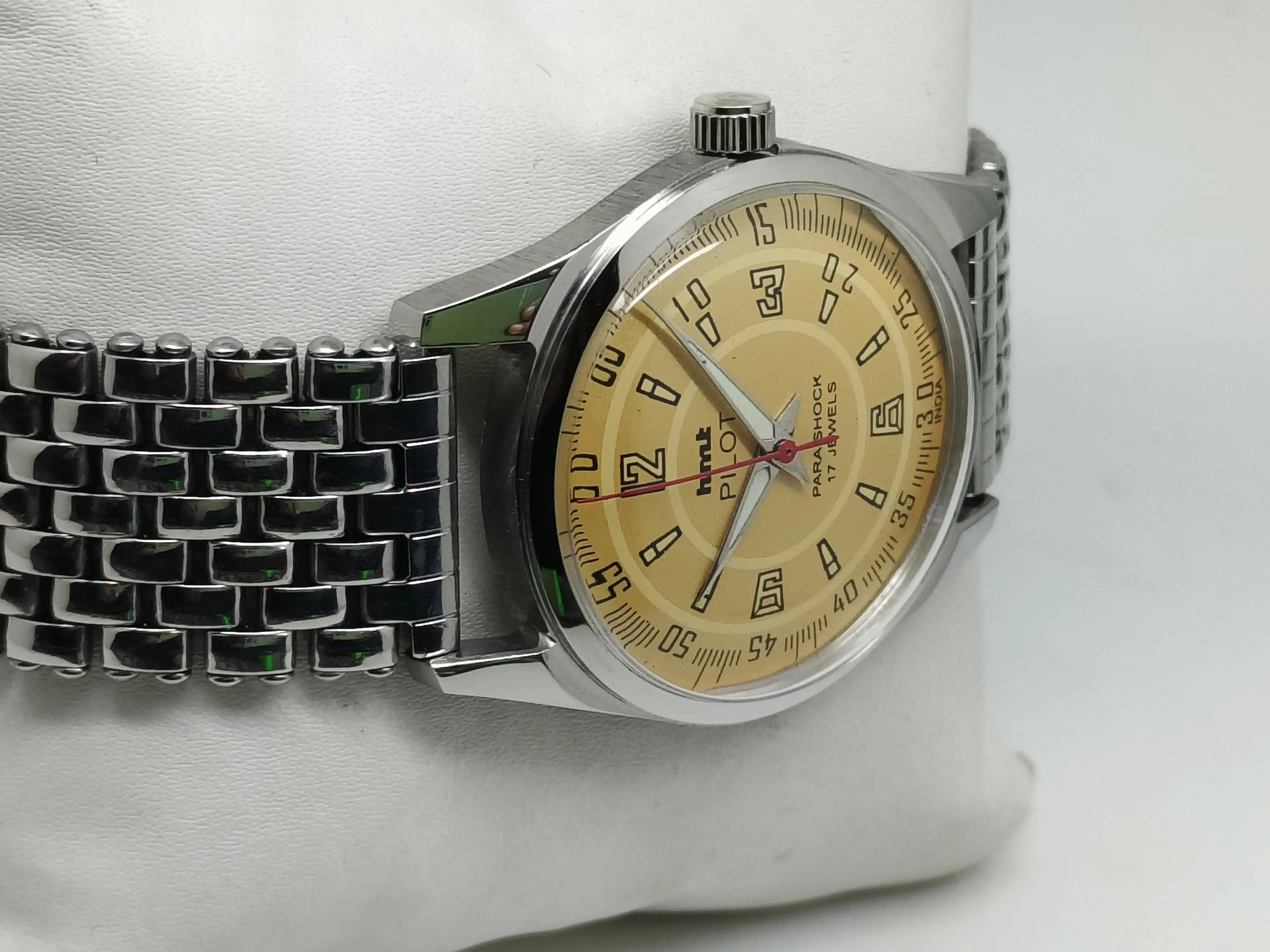 HMT Mechanical Vintage Watch – Refurbished Classic | Original Hand-Winding Timepiece National Watches