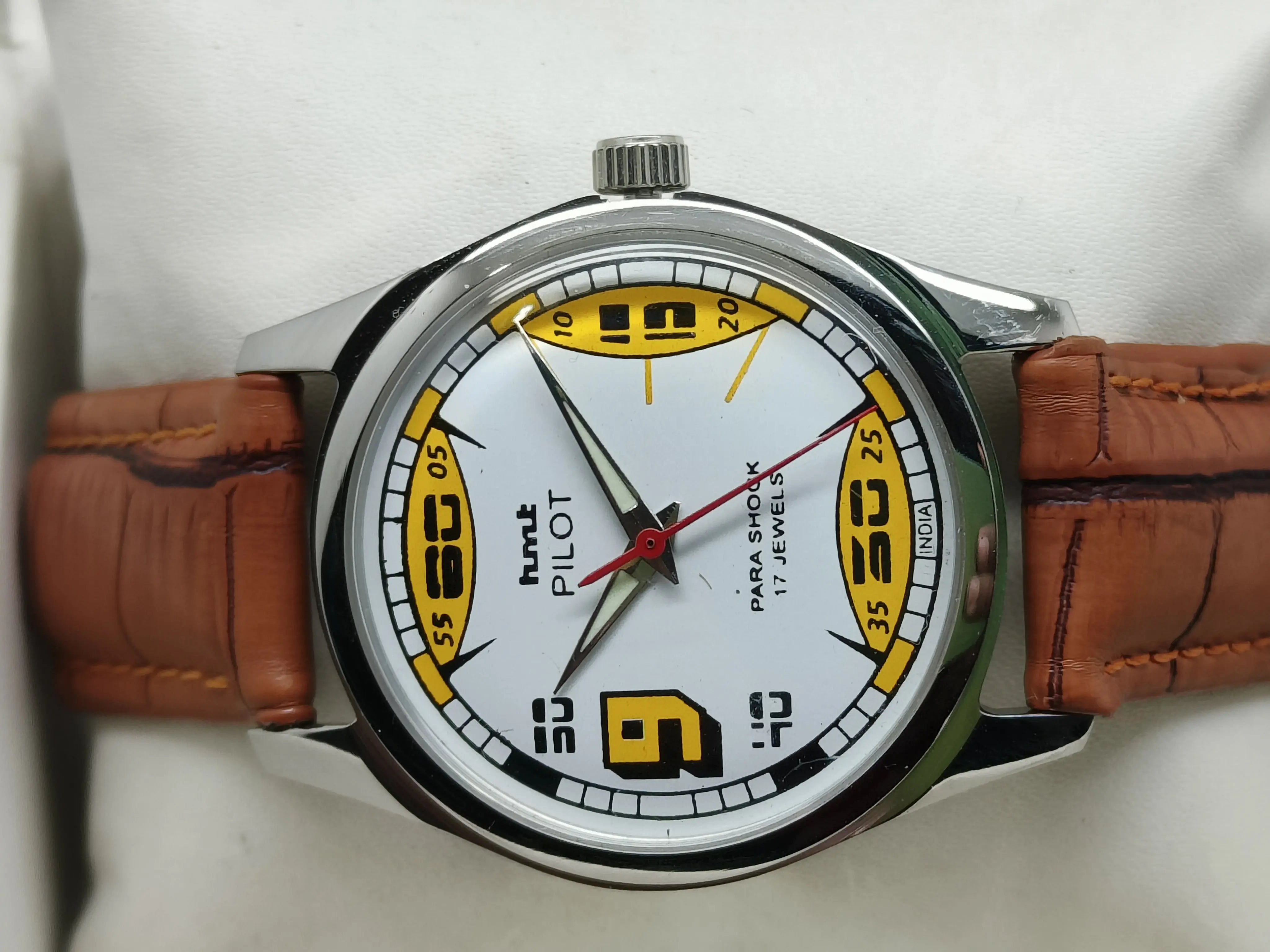 HMT Mechanical Vintage Watch – Refurbished Classic | Original Hand-Winding Timepiece National Watches