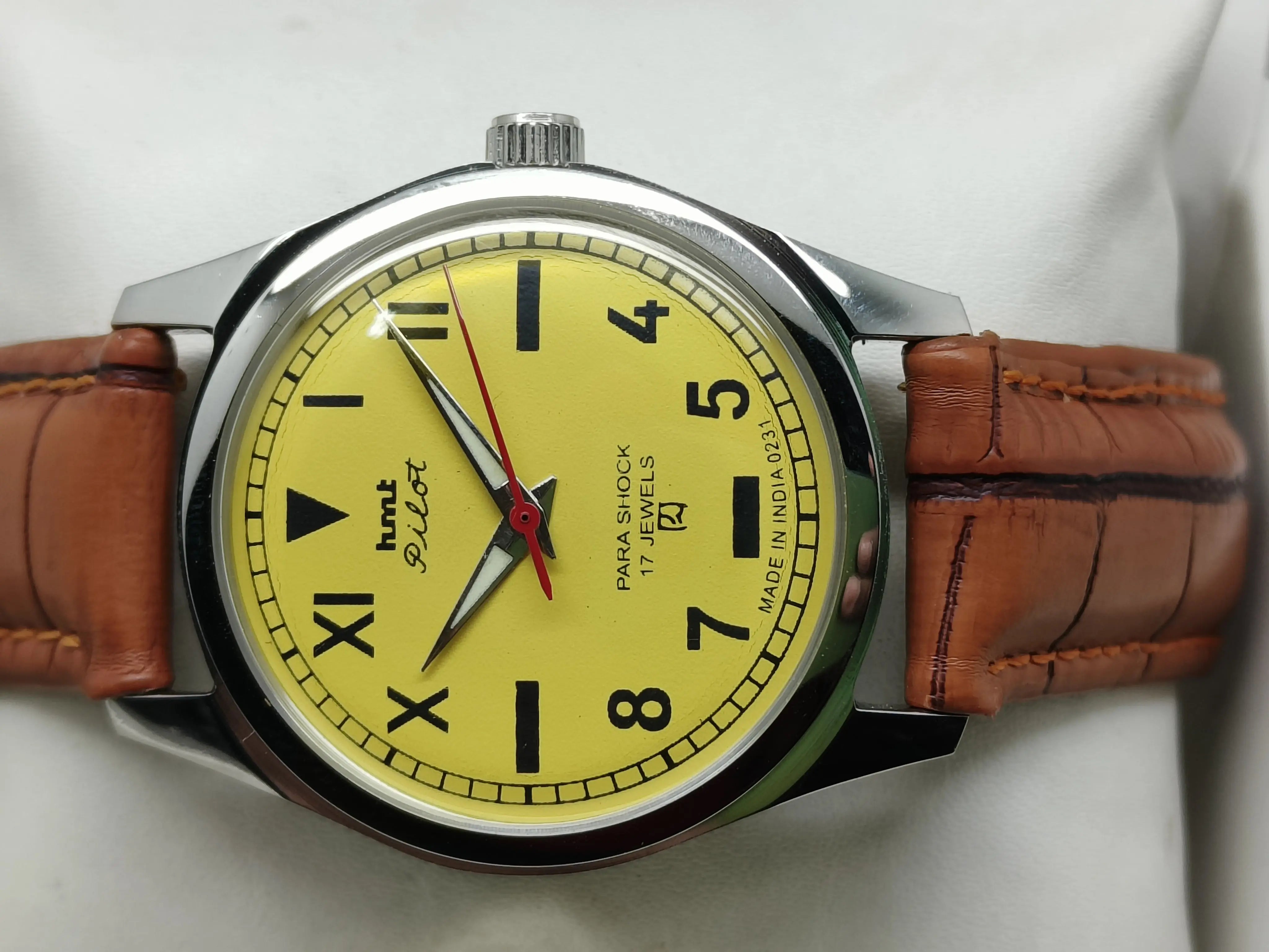 HMT Mechanical Vintage Watch – Refurbished Classic | Original Hand-Winding Timepiece National Watches