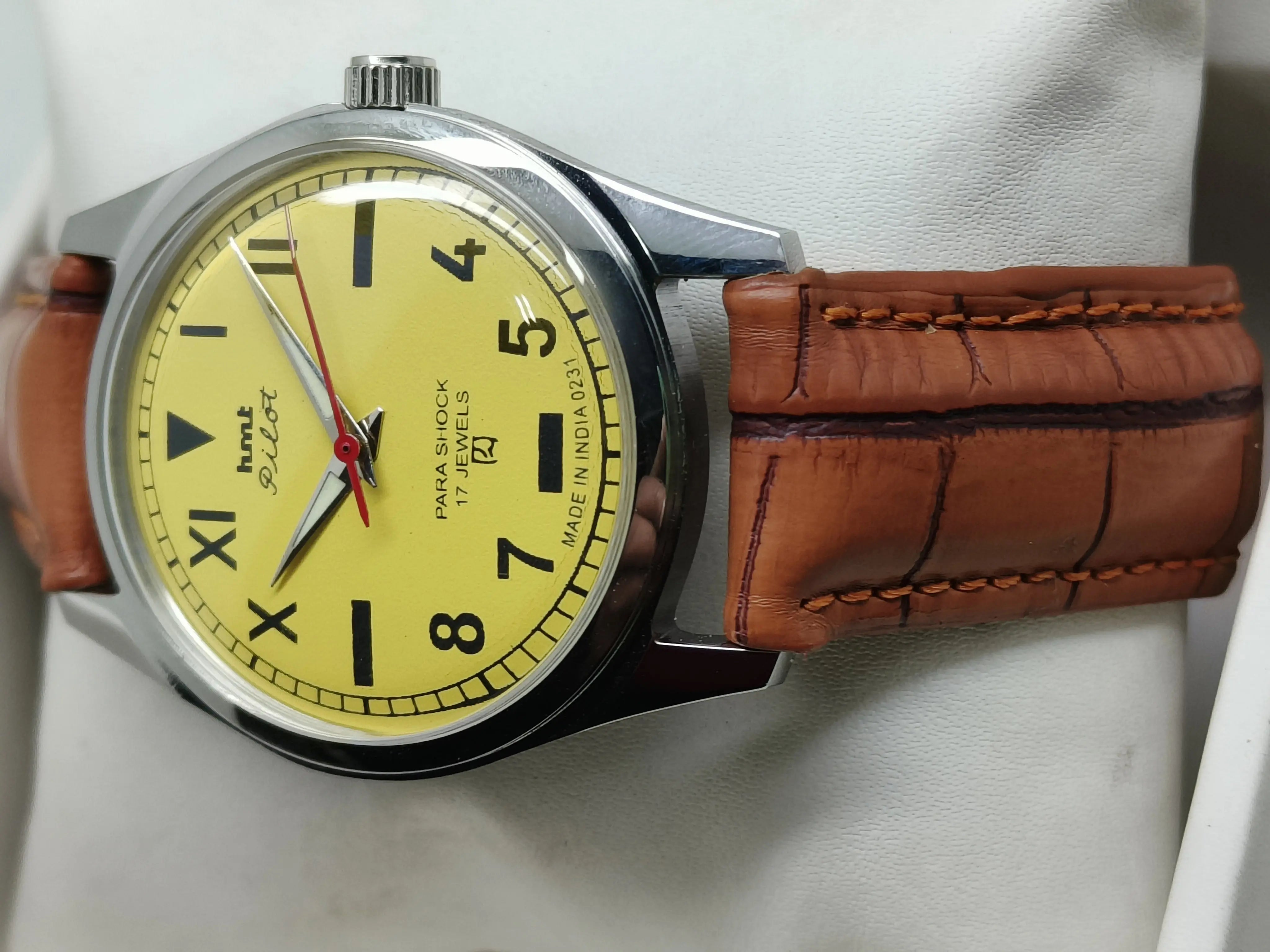 HMT Mechanical Vintage Watch – Refurbished Classic | Original Hand-Winding Timepiece National Watches