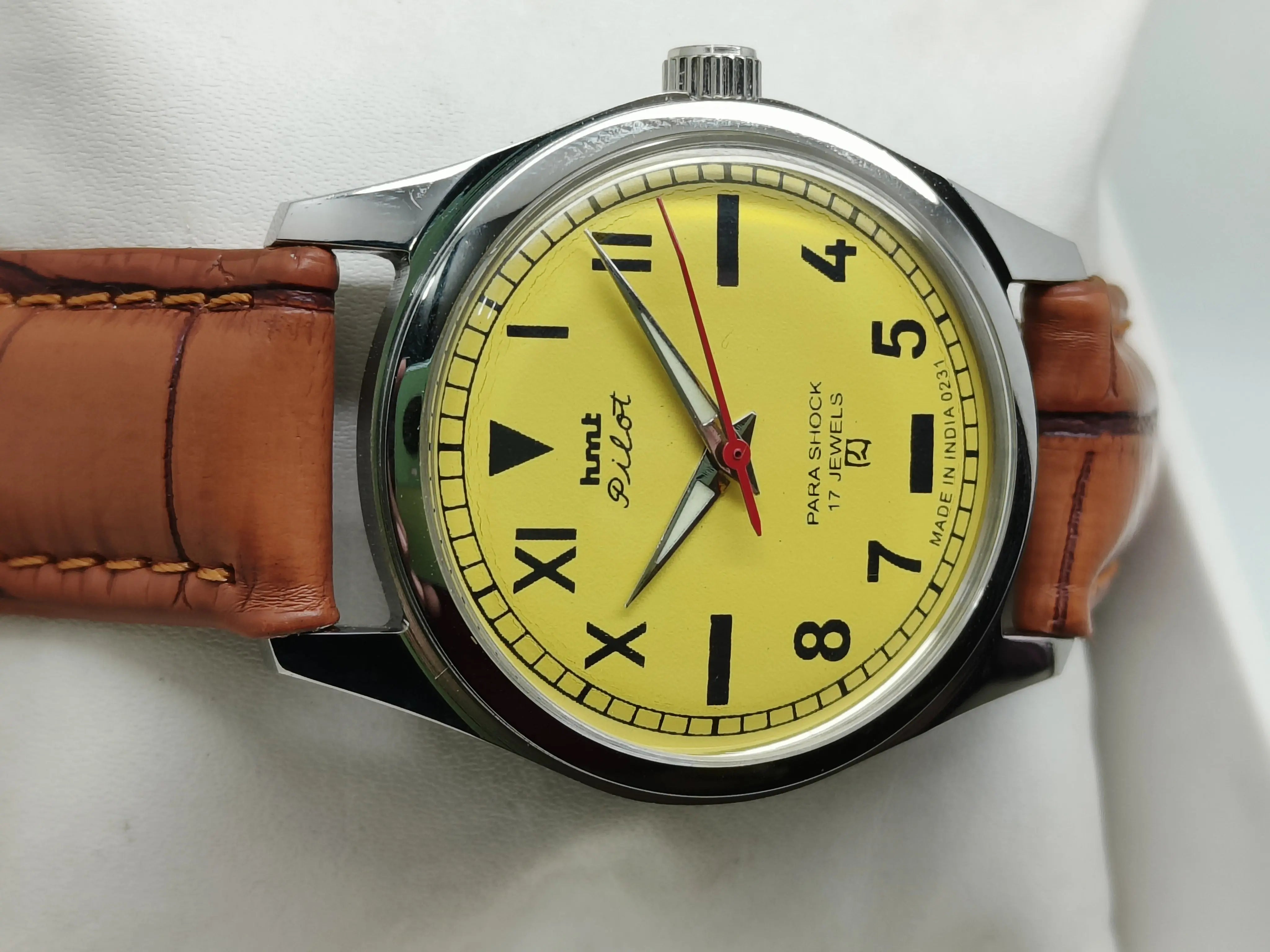 HMT Mechanical Vintage Watch – Refurbished Classic | Original Hand-Winding Timepiece National Watches