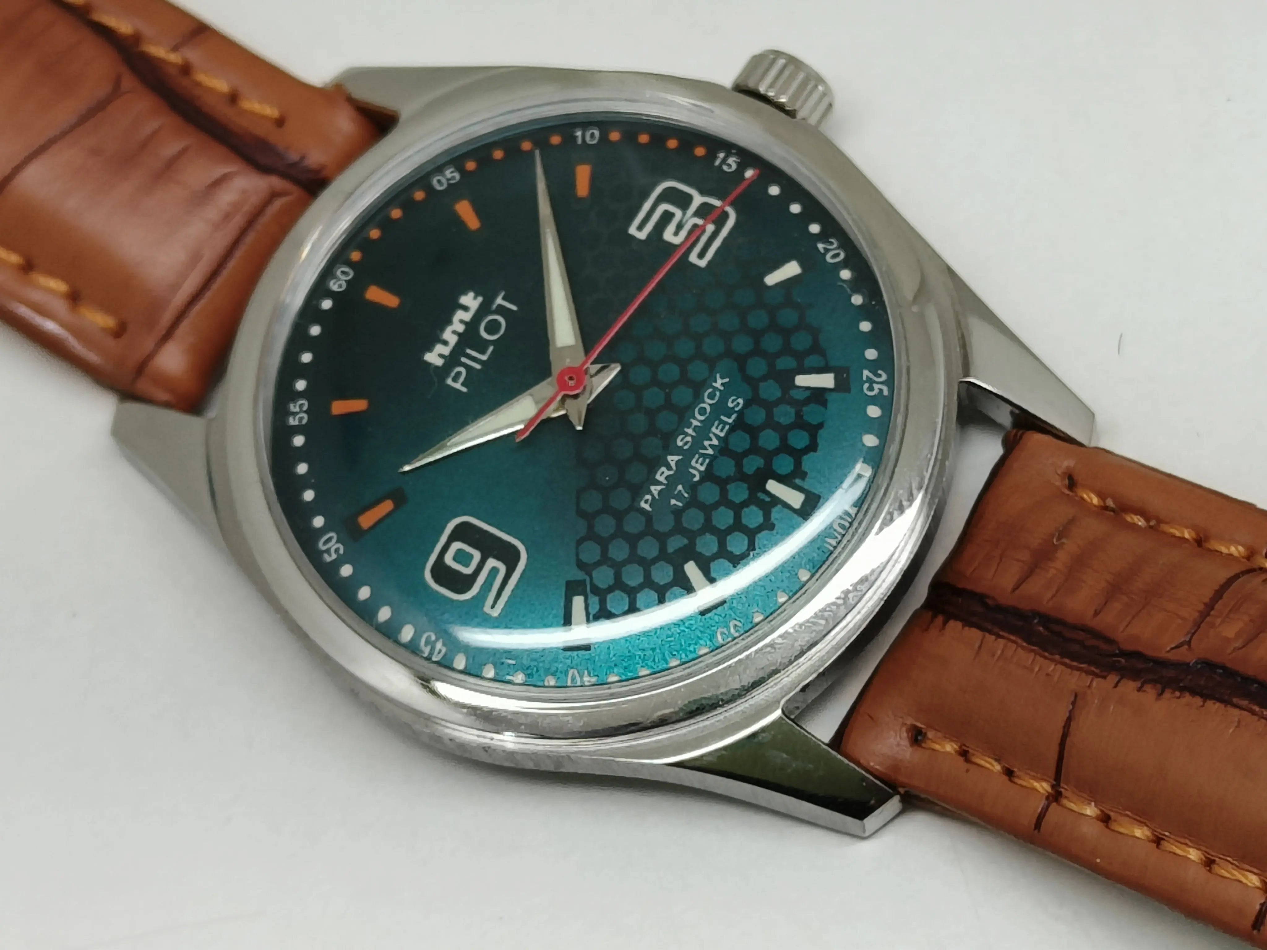 HMT Mechanical Vintage Watch – Refurbished Classic | Original Hand-Winding Timepiece National Watches