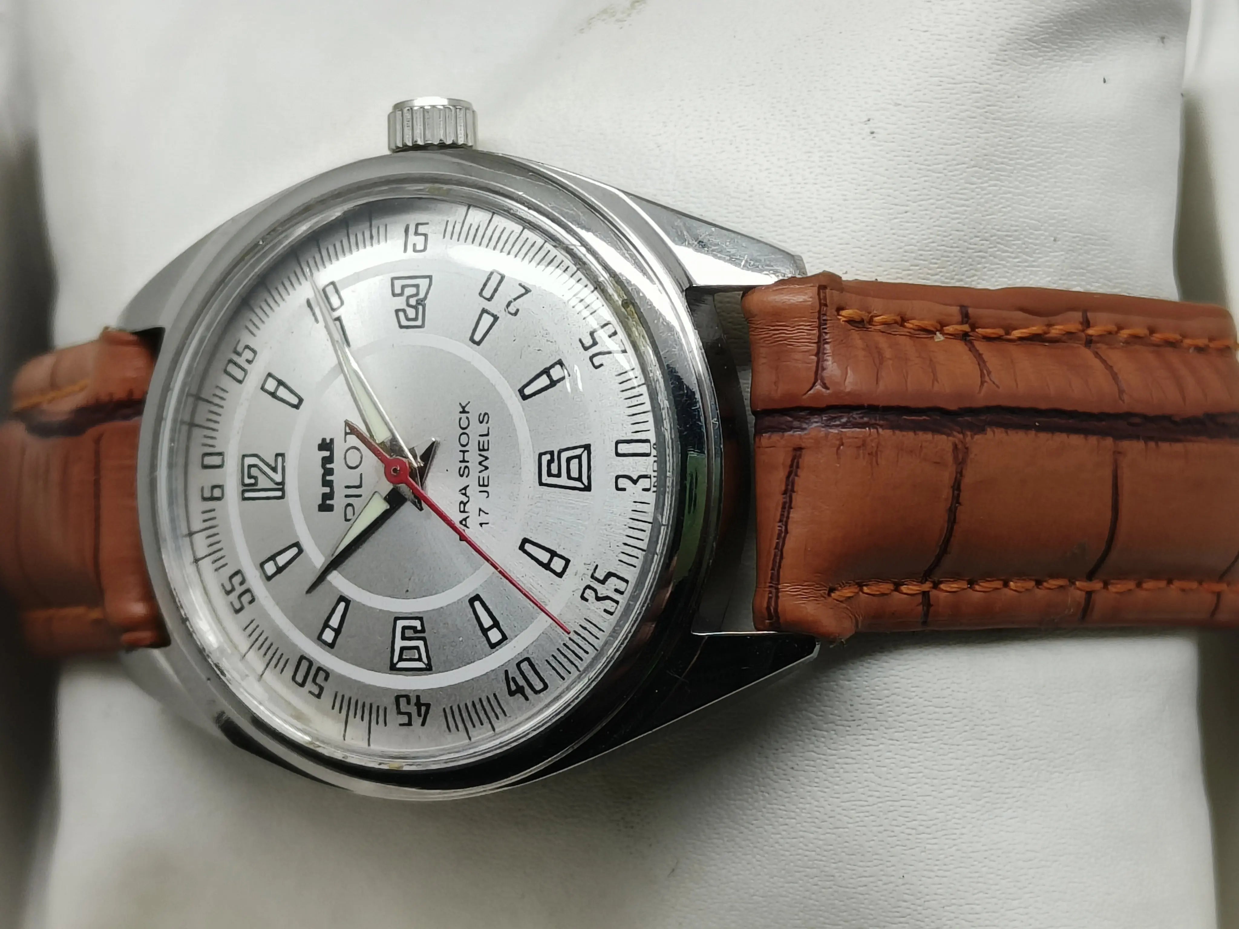 HMT Mechanical Vintage Watch – Refurbished Classic | Original Hand-Winding Timepiece National Watches