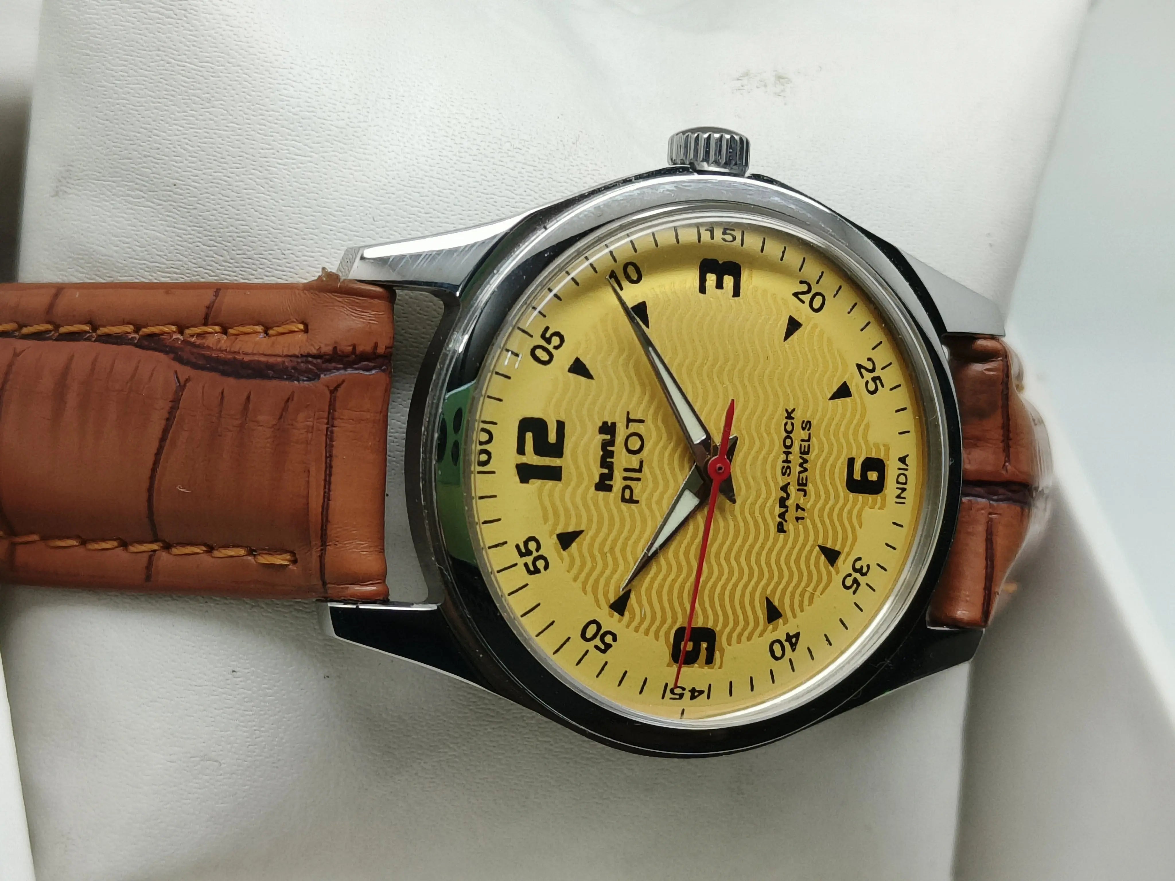 HMT Mechanical Vintage Watch – Refurbished Classic | Original Hand-Winding Timepiece National Watches