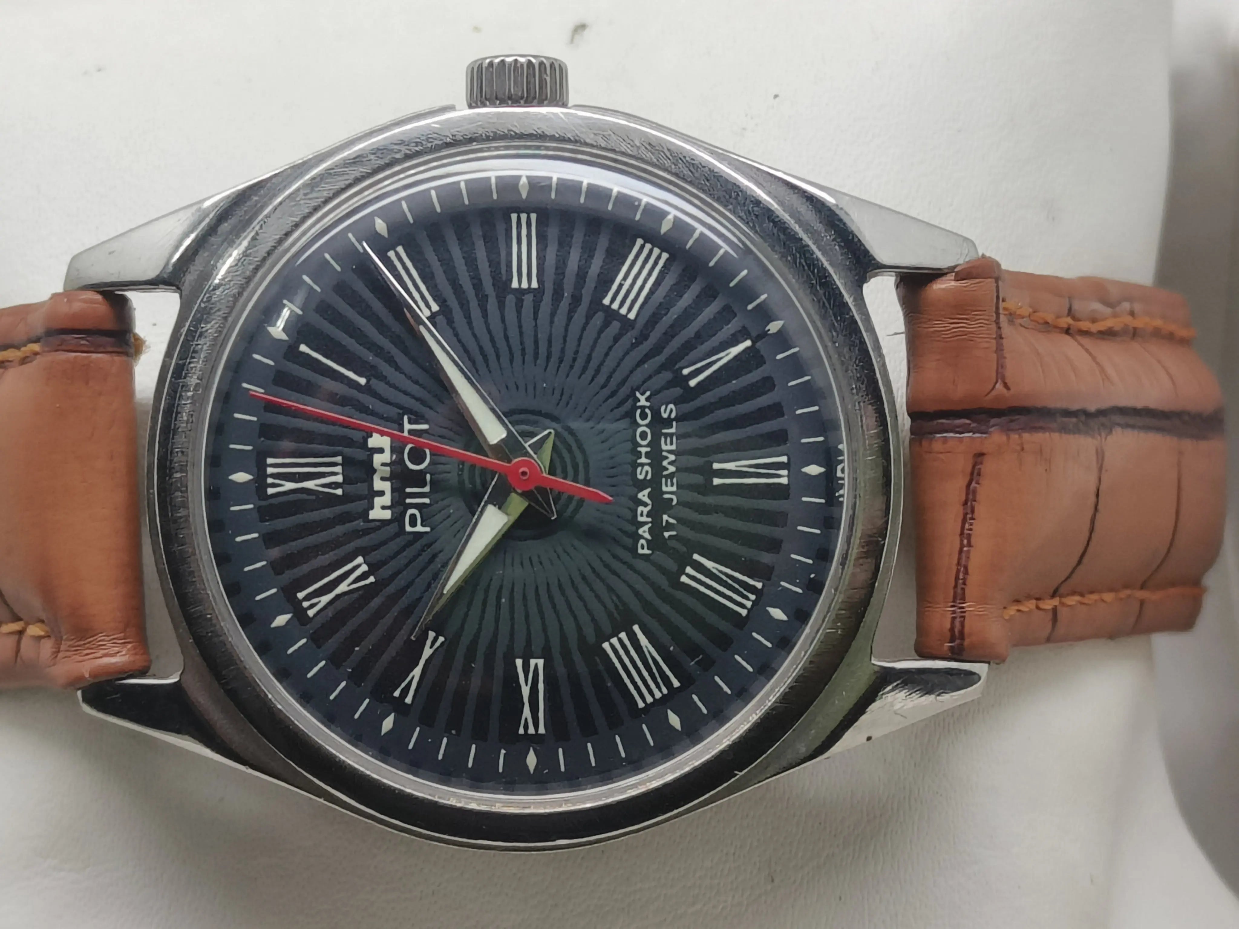 HMT Mechanical Vintage Watch – Refurbished Classic | Original Hand-Winding Timepiece National Watches