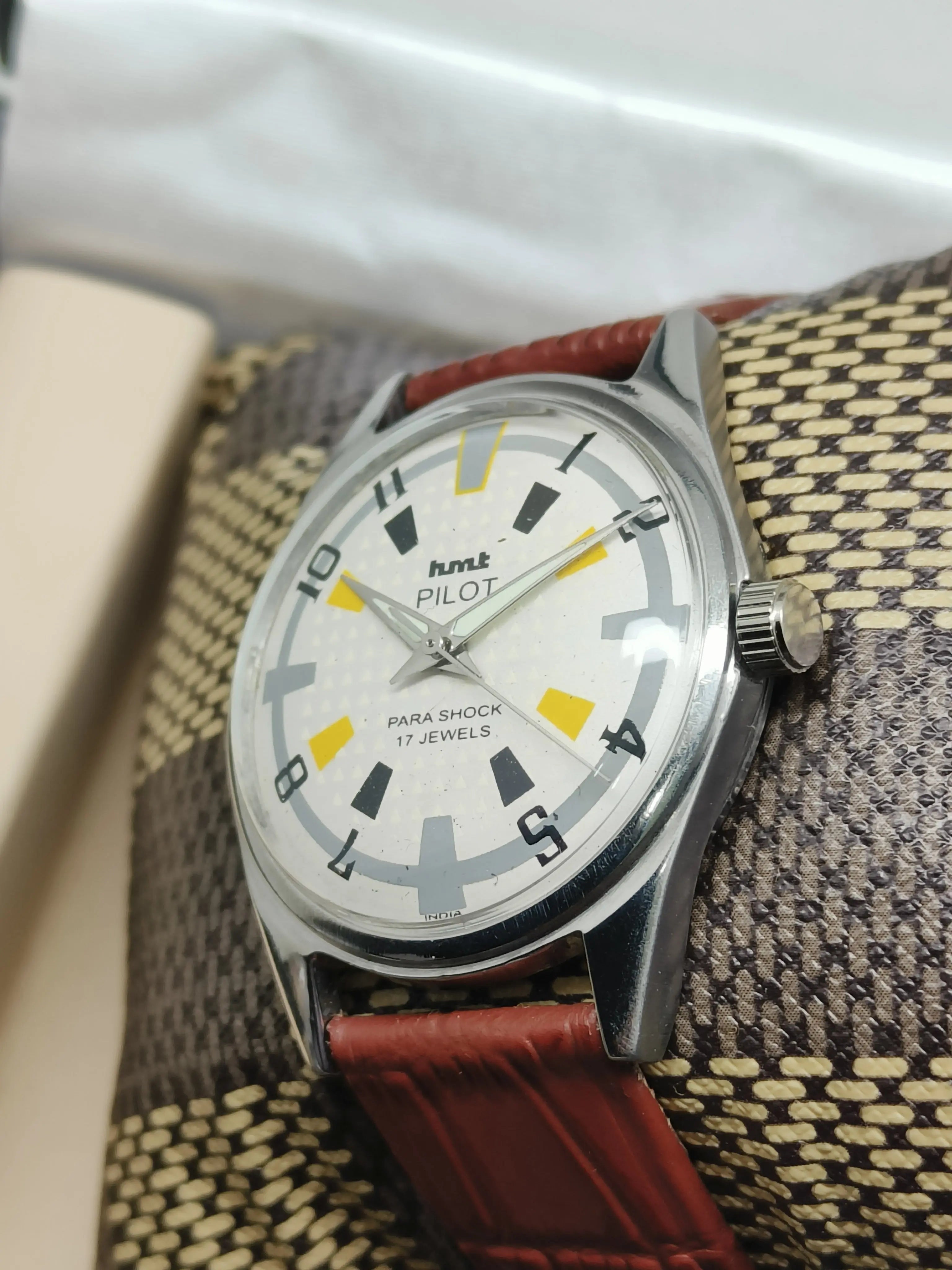 HMT Mechanical Vintage Watch – Refurbished Classic | Original Hand-Winding Timepiece National Watches