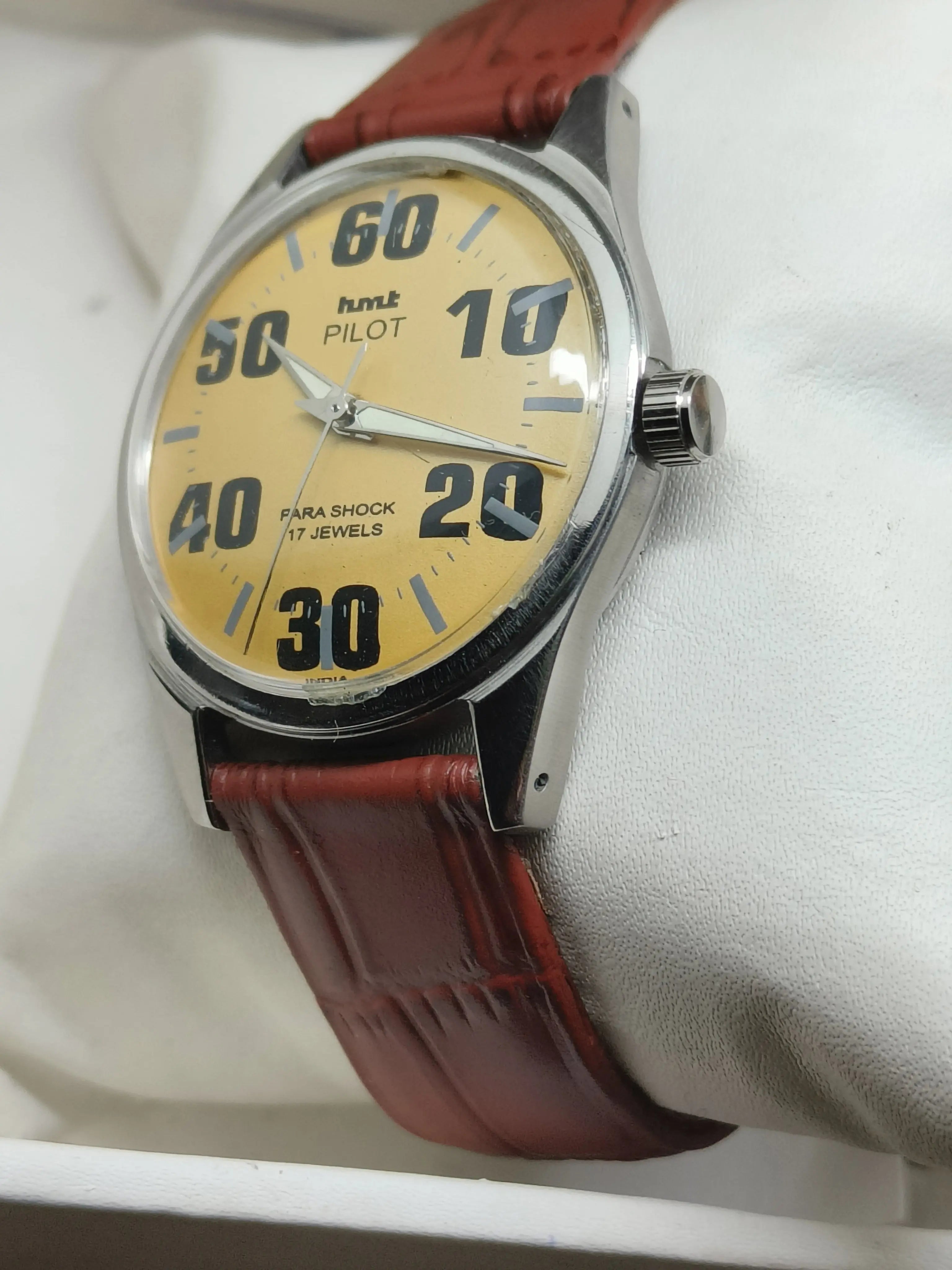HMT Mechanical Vintage Watch – Refurbished Classic | Original Hand-Winding Timepiece National Watches