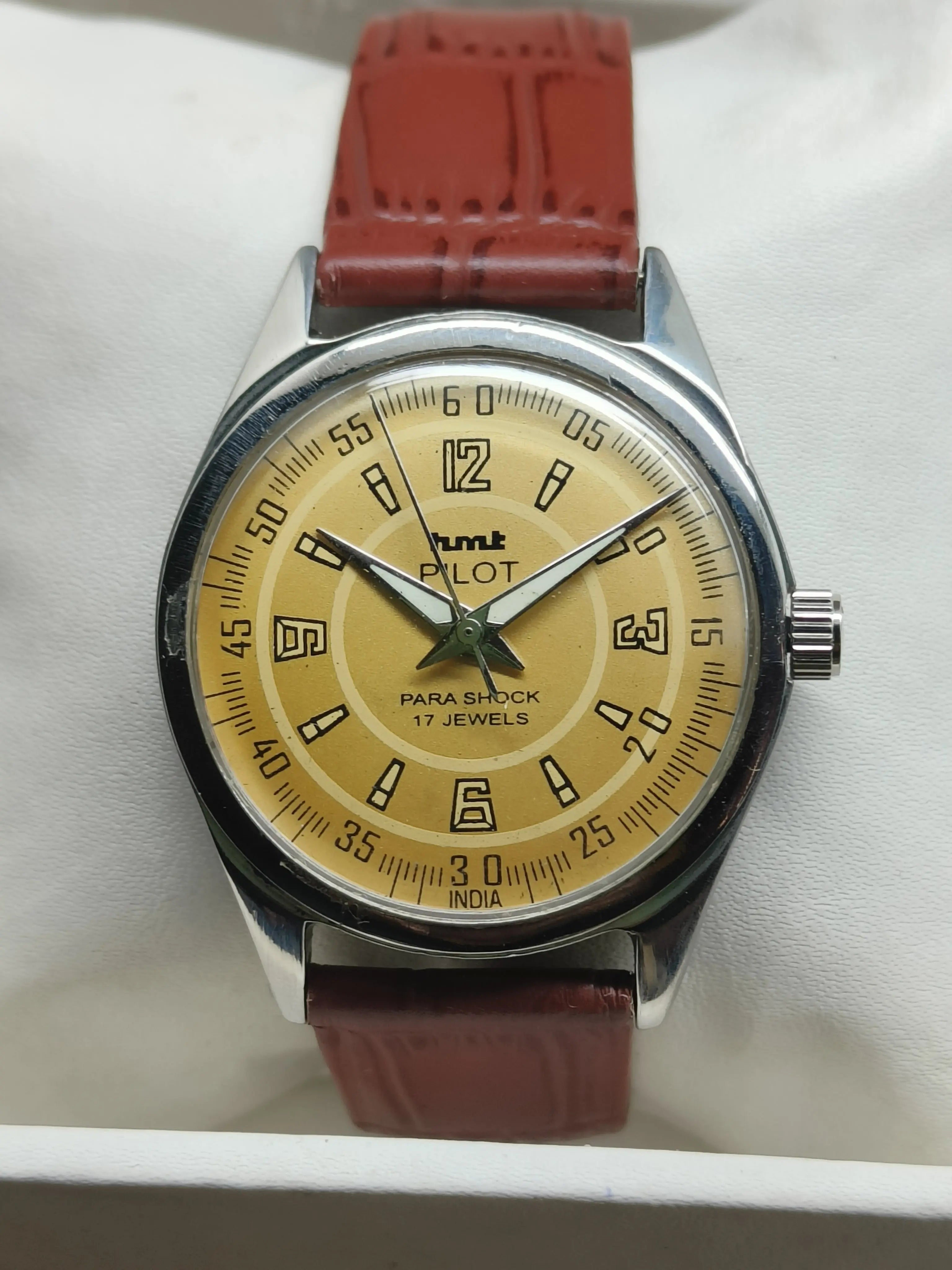 HMT Mechanical Vintage Watch – Refurbished Classic | Original Hand-Winding Timepiece National Watches