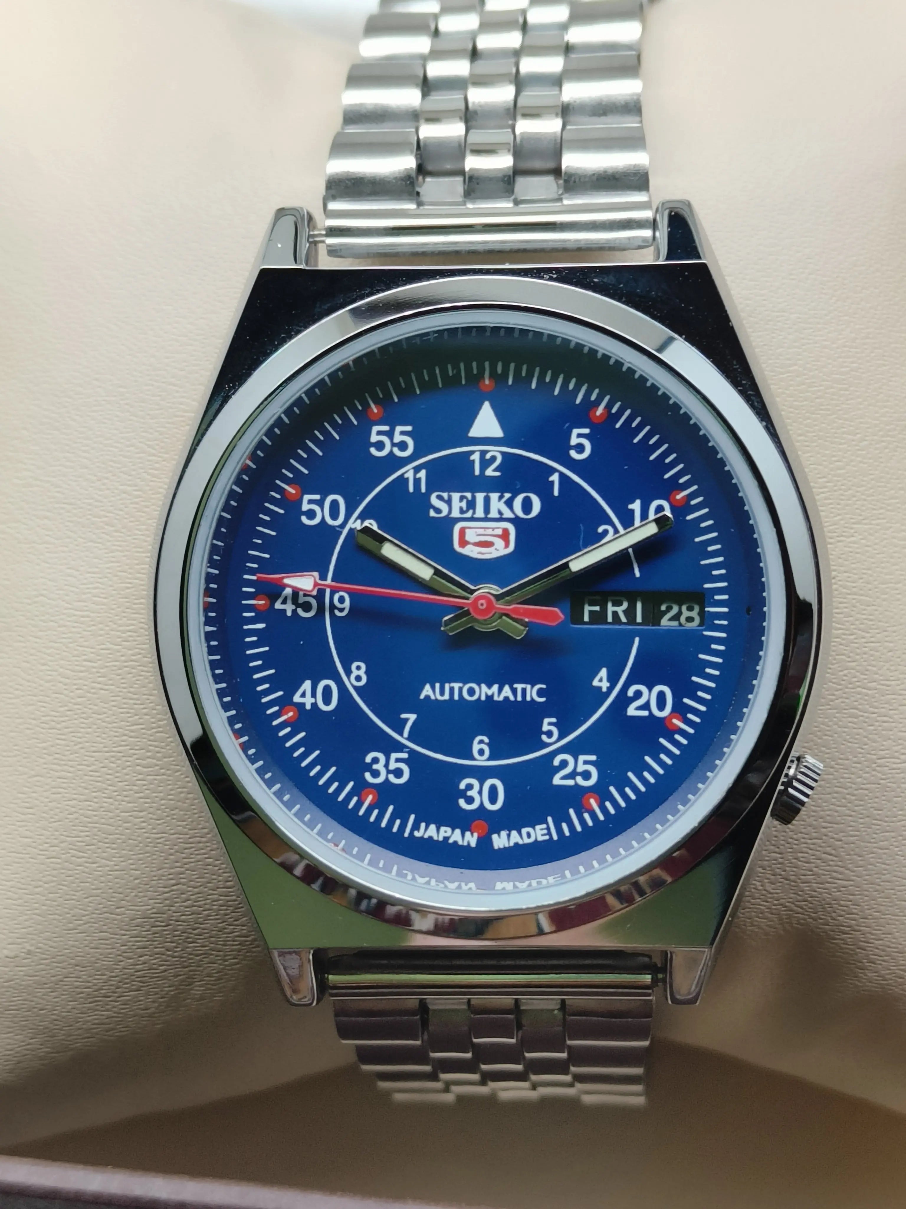 Japanese Seiko 5 Vintage – Refurbished Original Movement National Watches