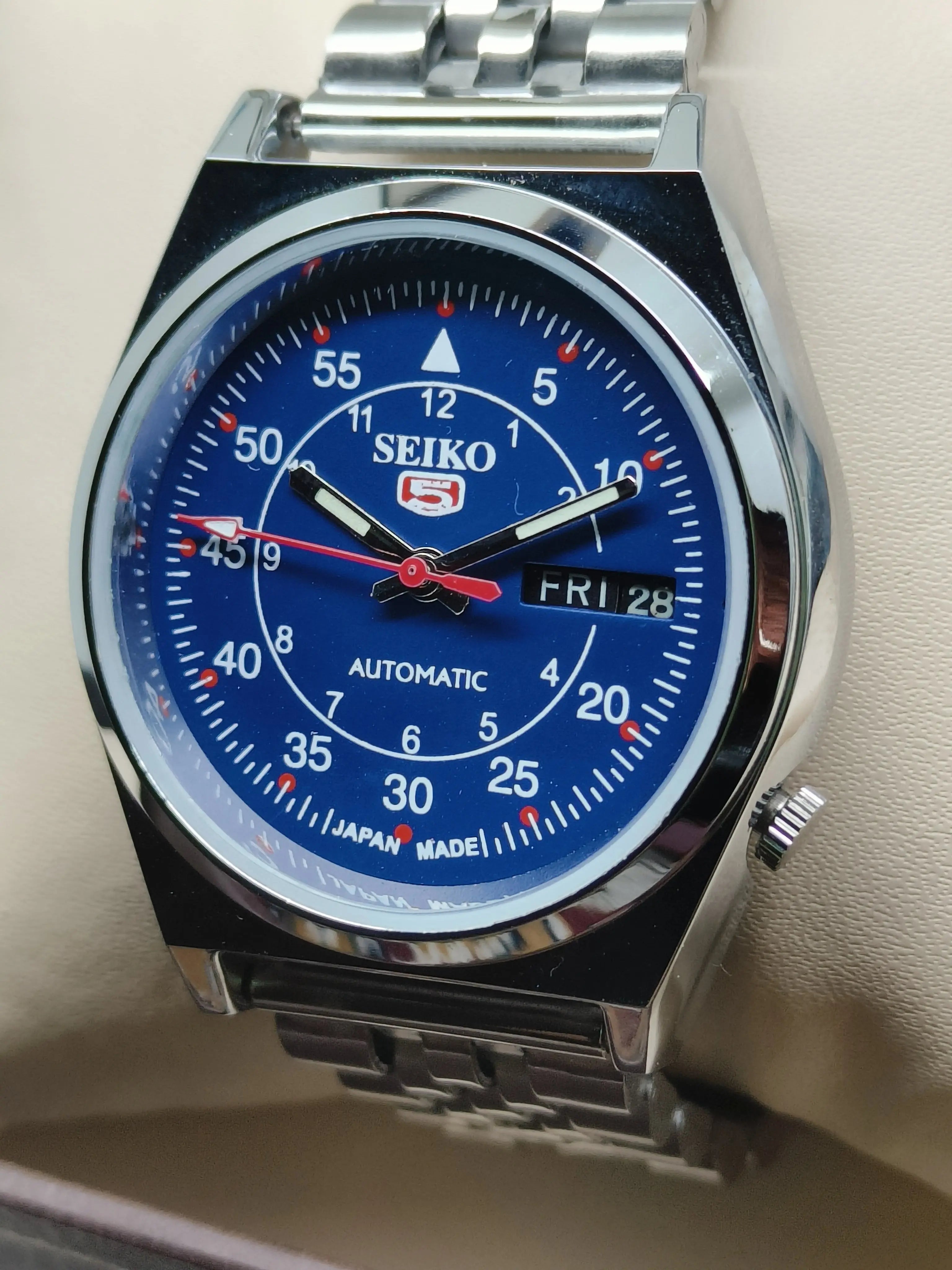 Japanese Seiko 5 Vintage – Refurbished Original Movement National Watches