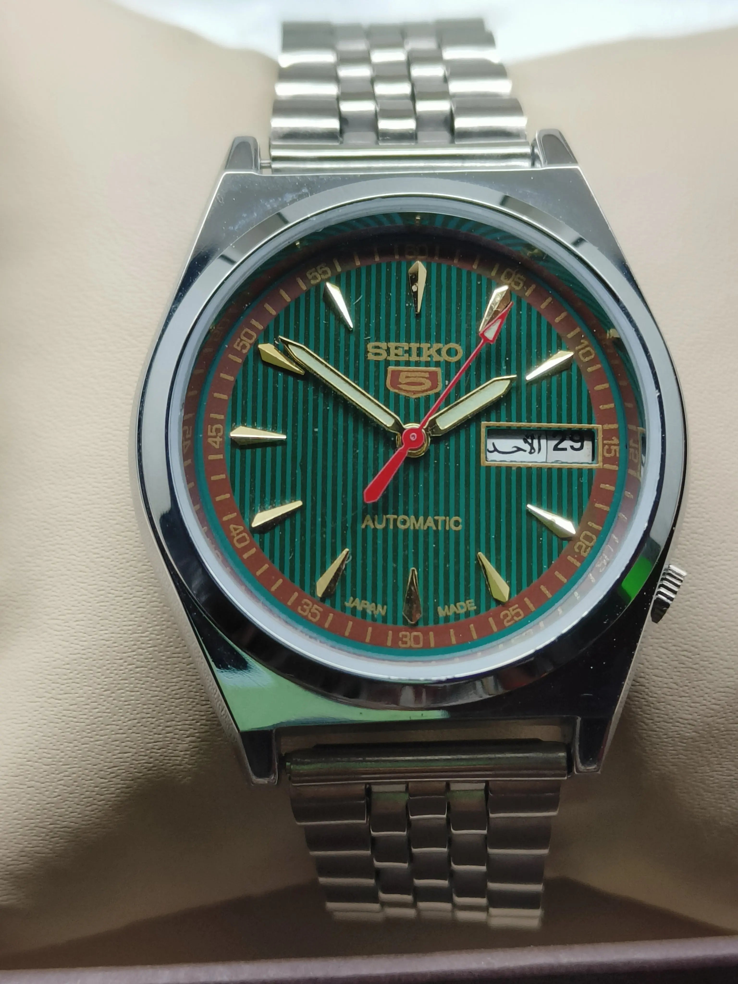 Vintage Seiko 5 Automatic โ Serviced Japan Watch National Watches