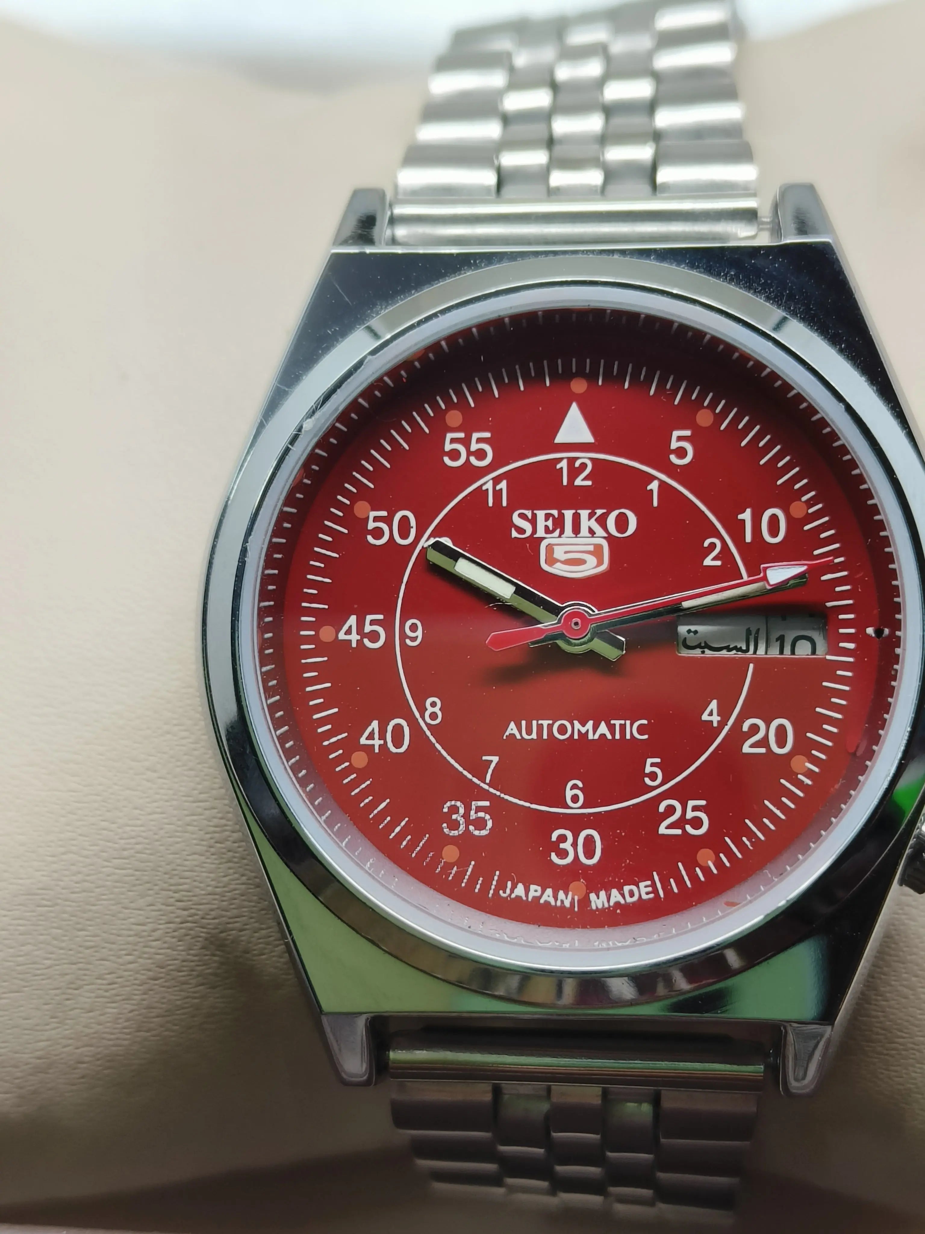 Authentic Seiko 5 Vintage – Refurbished Mechanical Watch National Watches