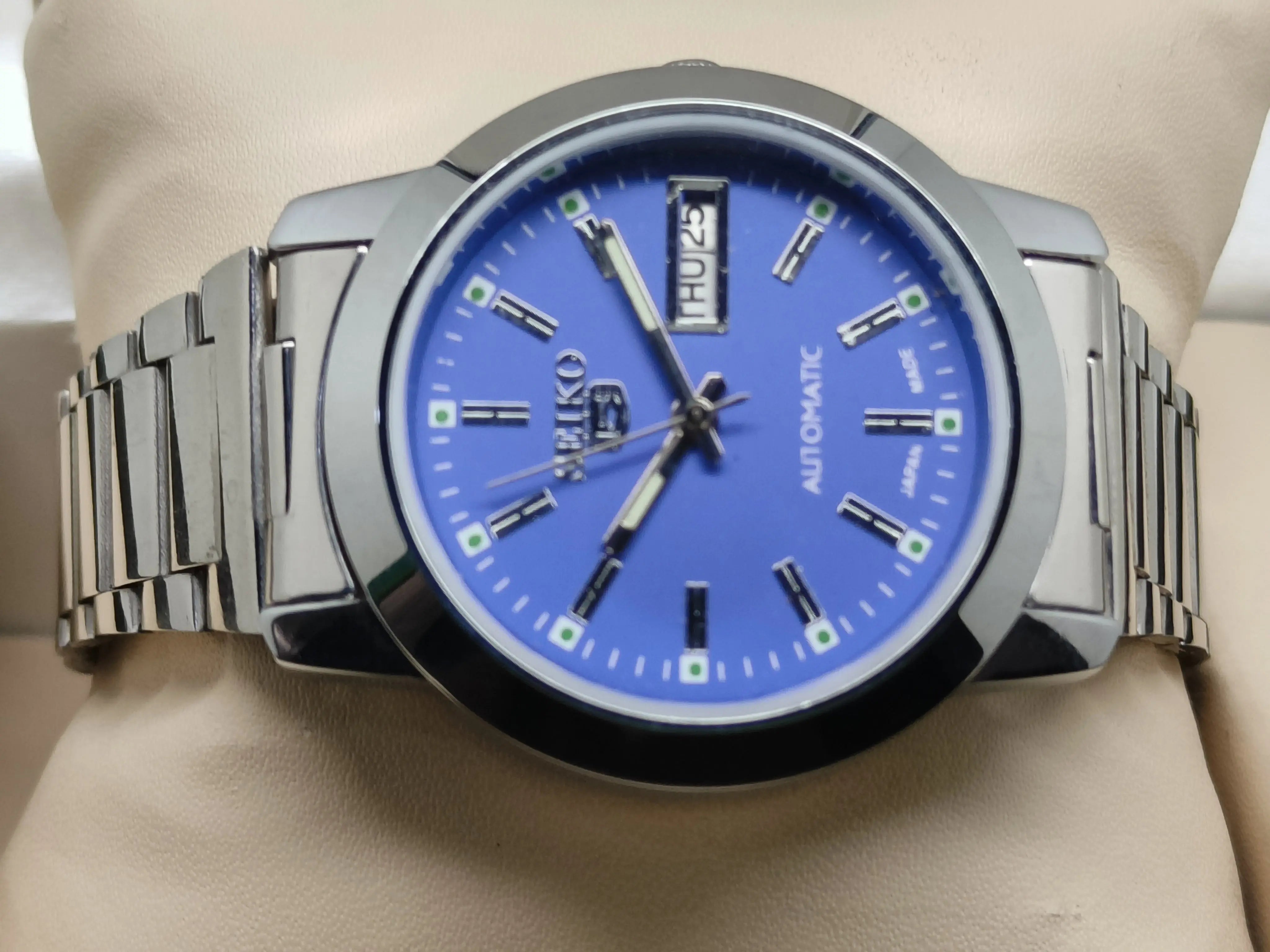 Seiko 5 Vintage Green Dial – Fully Refurbished Watch National Watches