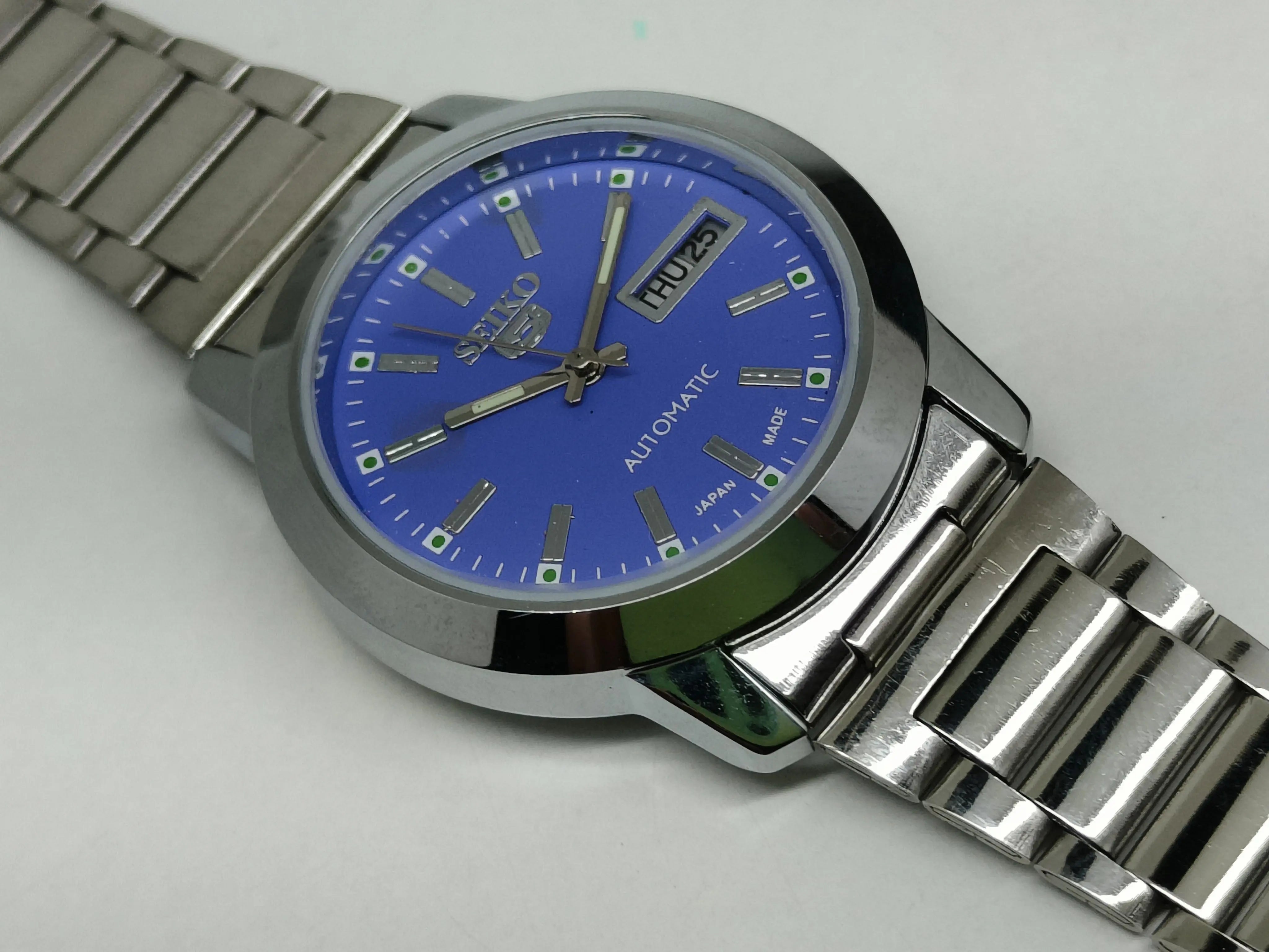 Seiko 5 Vintage Green Dial – Fully Refurbished Watch National Watches