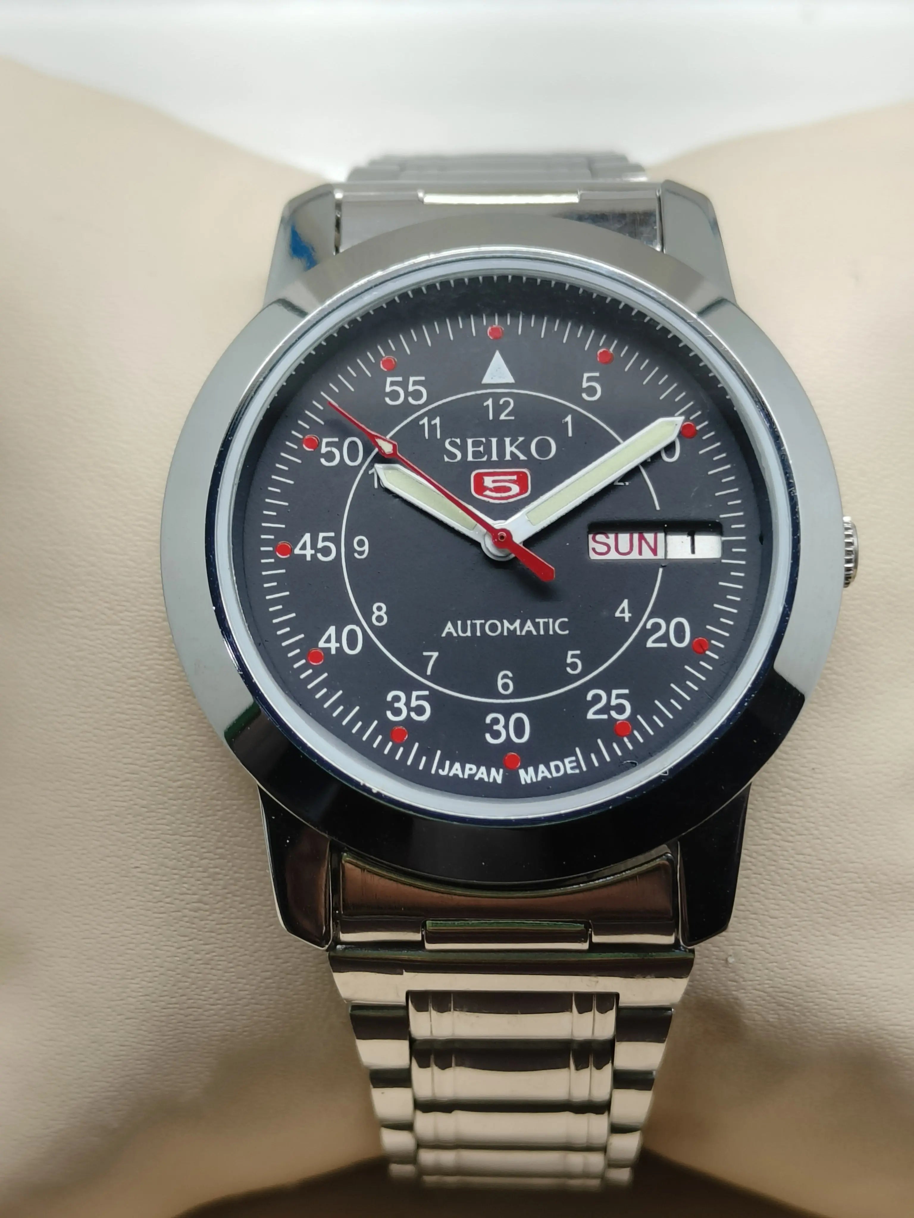Seiko 5 Vintage Gold Tone – Refurbished & Polished National Watches