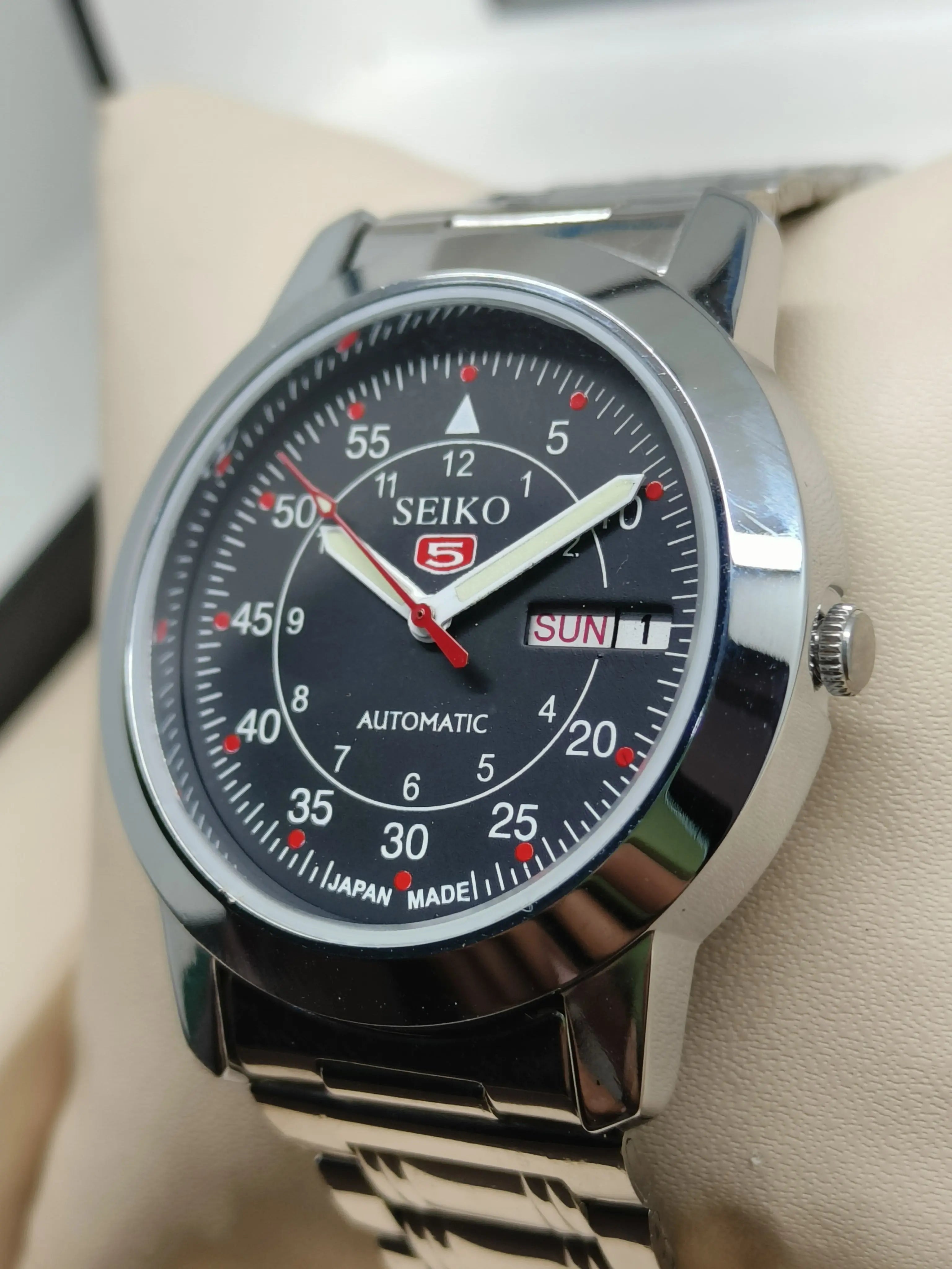 Seiko 5 Vintage Gold Tone – Refurbished & Polished National Watches