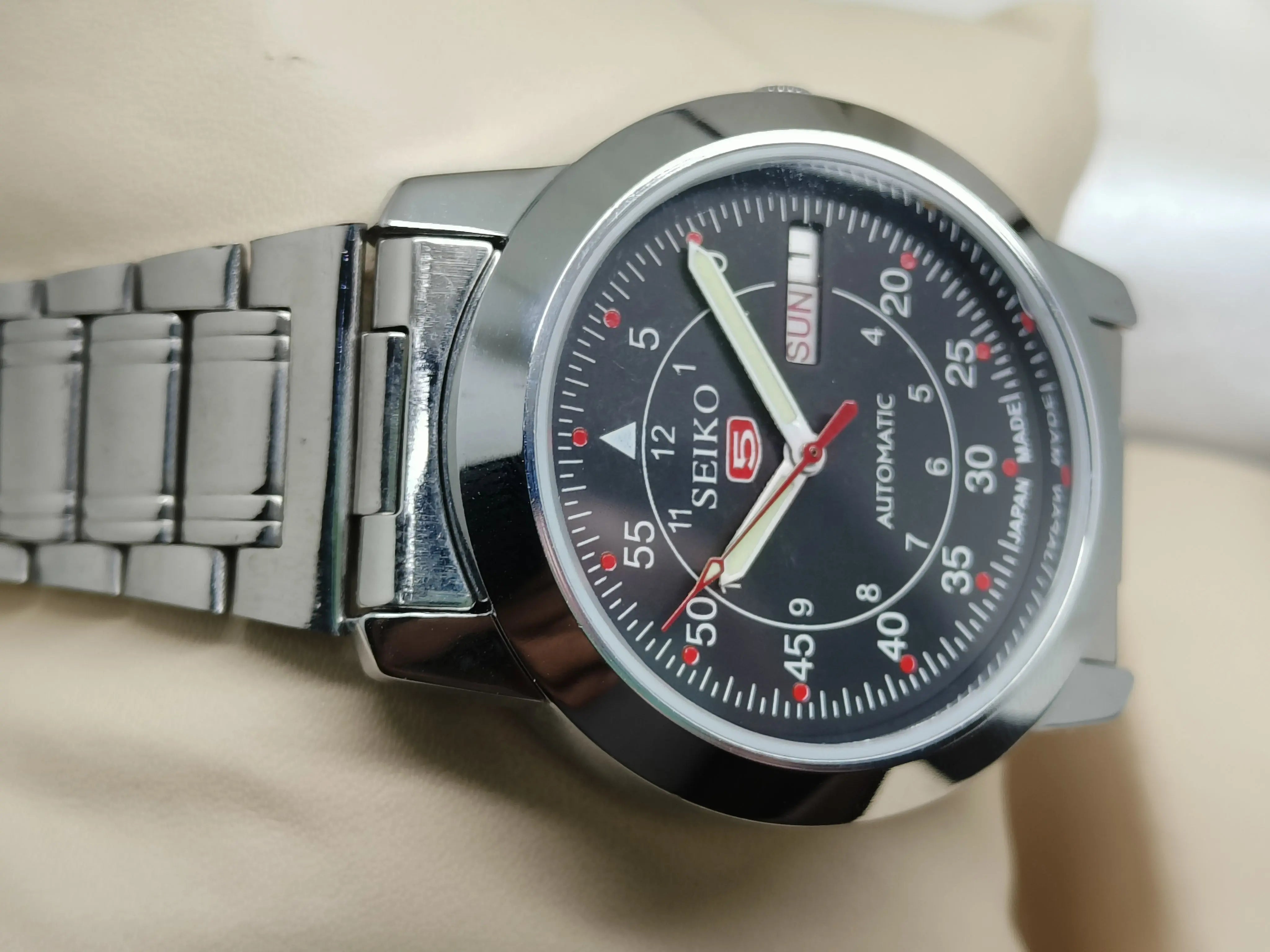 Seiko 5 Vintage Gold Tone – Refurbished & Polished National Watches