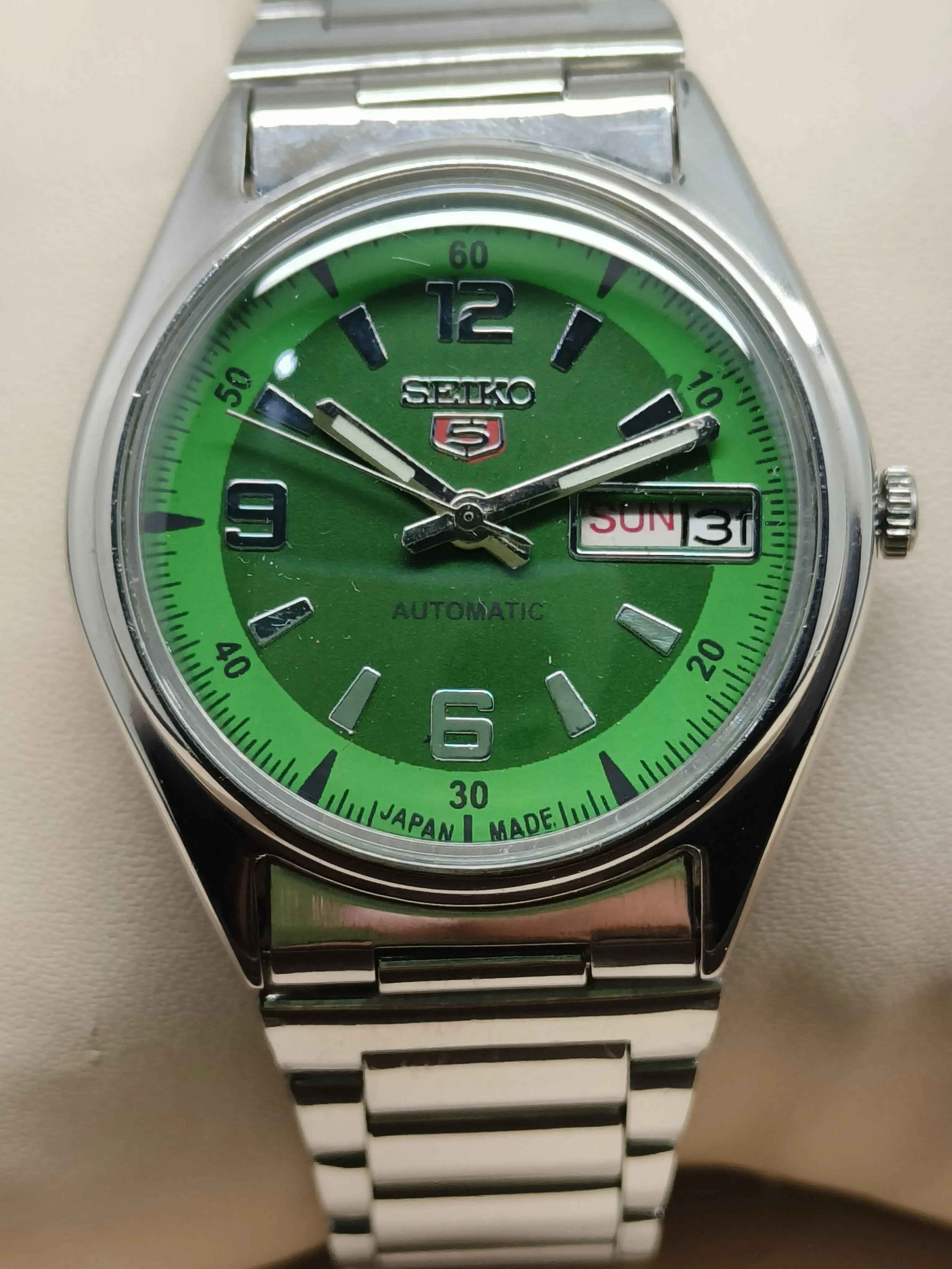 Seiko 5 Vintage Automatic 21 Jewels – Fully Restored National Watches