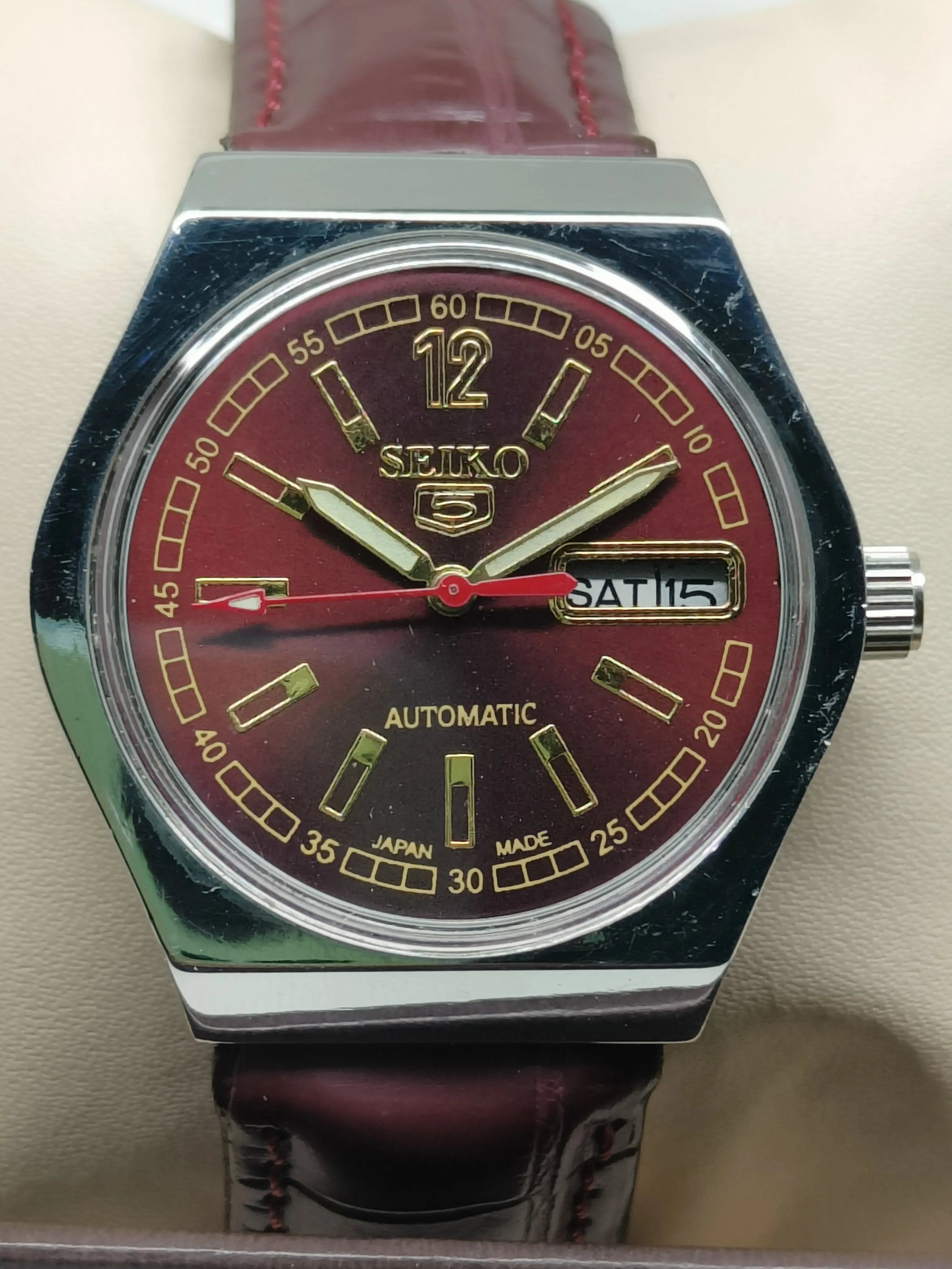 Vintage Seiko 5 SNK809 – Refurbished Classic Black Dial National Watches