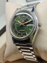 Vintage Seiko 5 SNK803 – Refurbished Military Green National Watches