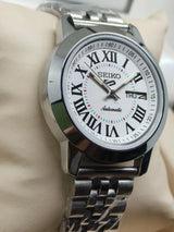 Seiko 5 Vintage Explorer Style – Refurbished Automatic National Watches