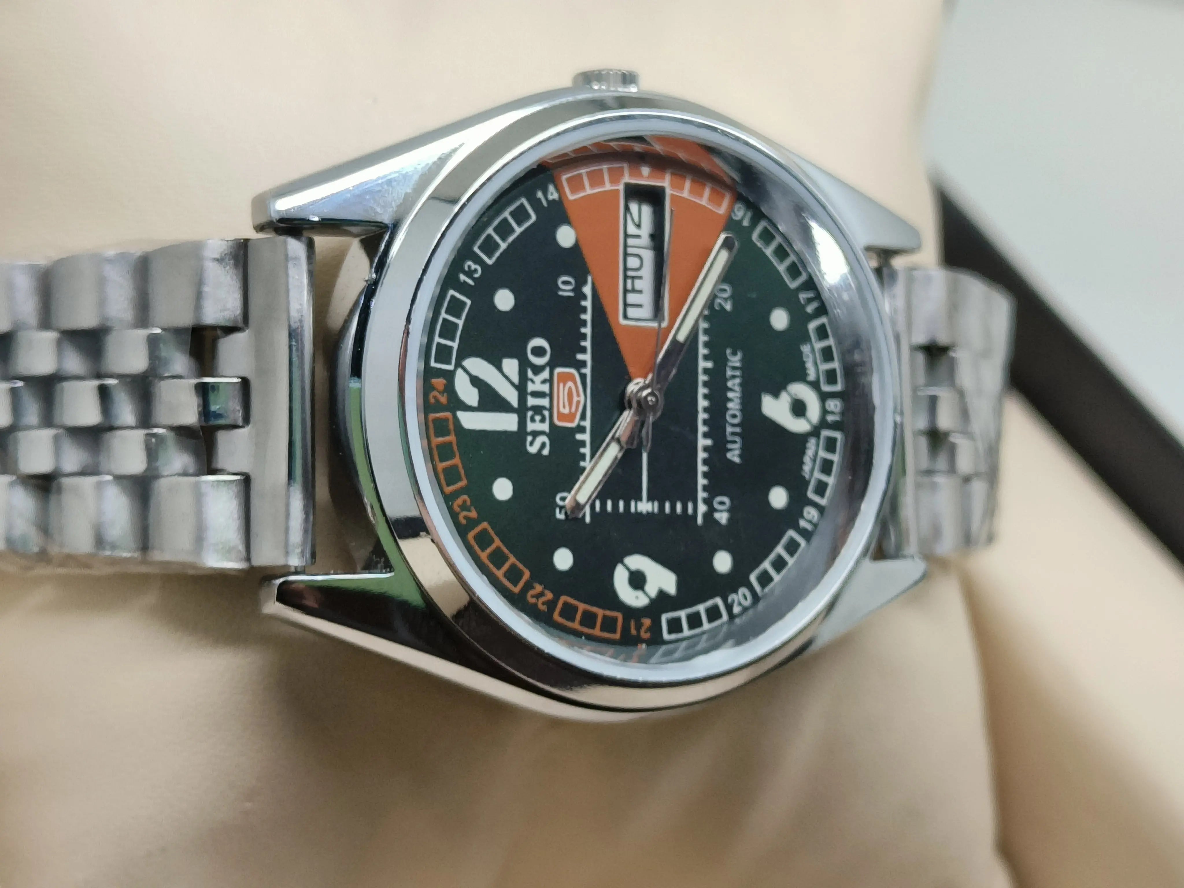 Seiko 5 Vintage Gold Plated – Restored Classic Elegance National Watches