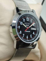 Seiko 5 Vintage Lime Green Dial – Refurbished Bold Style National Watches