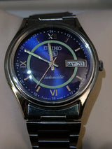 Seiko 5 Vintage Racing Dial – Restored Sport Style National Watches