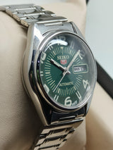 Seiko 5 Vintage Lime Green Dial – Refurbished Bold Style