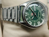 Seiko 5 Vintage Lime Green Dial – Refurbished Bold Style National Watches