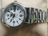 Seiko 5 Vintage white Dial – Refurbished Unique Piece National Watches