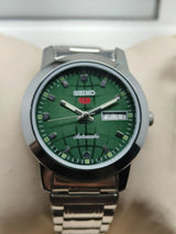 Seiko 5 Vintage Matte Black – Refurbished Subtle Look National Watches