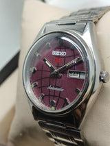 Seiko 5 Vintage Painted Dial – Refurbished Authentic Look