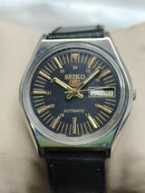Seiko 5 Vintage Domed Crystal – Refurbished Retro Aesthetic