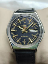 Seiko 5 Vintage Domed Crystal – Refurbished Retro Aesthetic National Watches