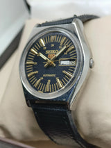 Seiko 5 Vintage Domed Crystal – Refurbished Retro Aesthetic National Watches