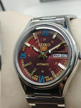 Seiko 5 Vintage Leather Strap Included – Restored Gear