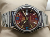 Seiko 5 Vintage Leather Strap Included – Restored Gear