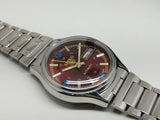 Seiko 5 Vintage Leather Strap Included – Restored Gear